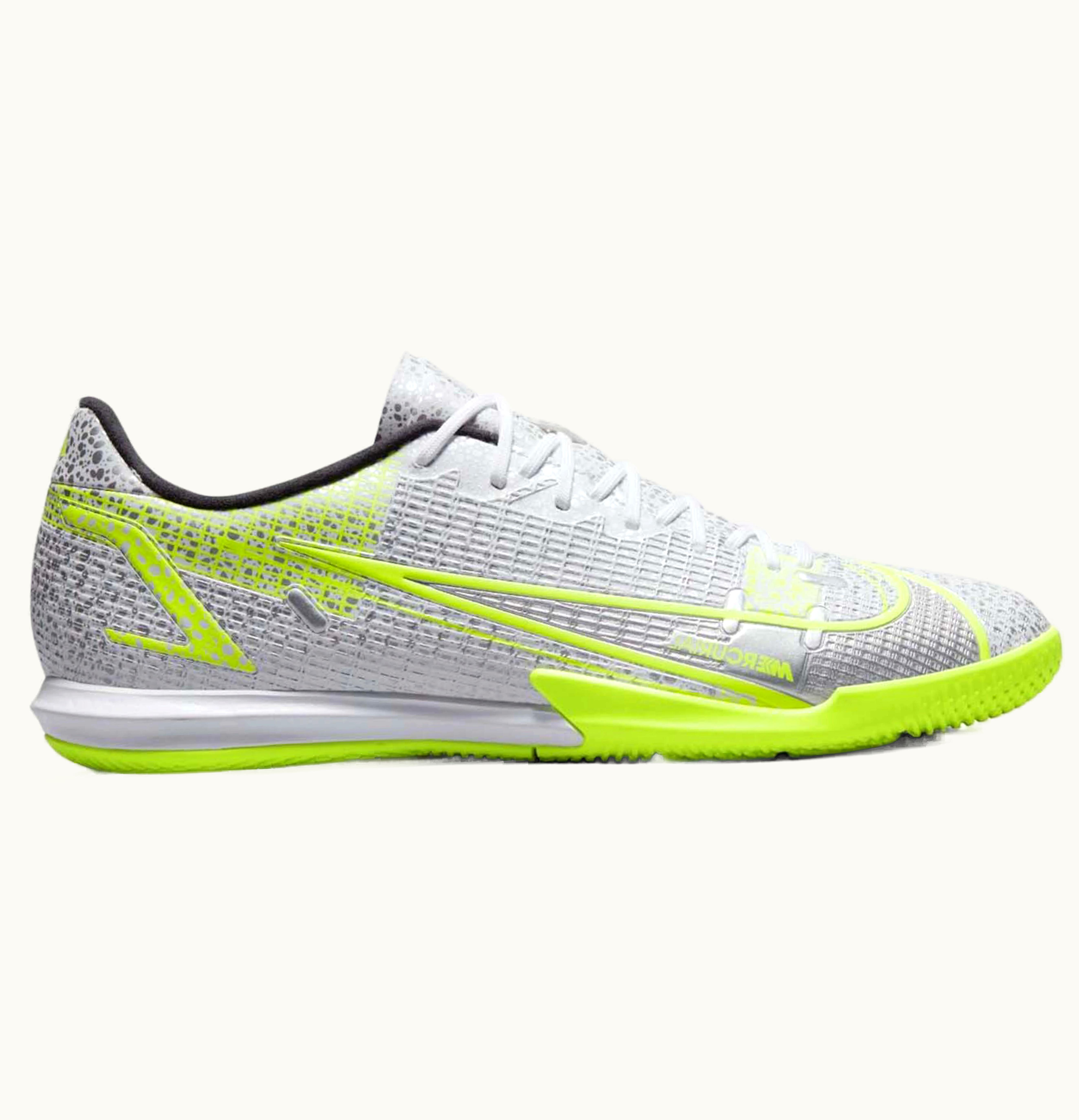 Nike Nike Mercurial Vapor 14 Academy IC Metallic Silver Volt