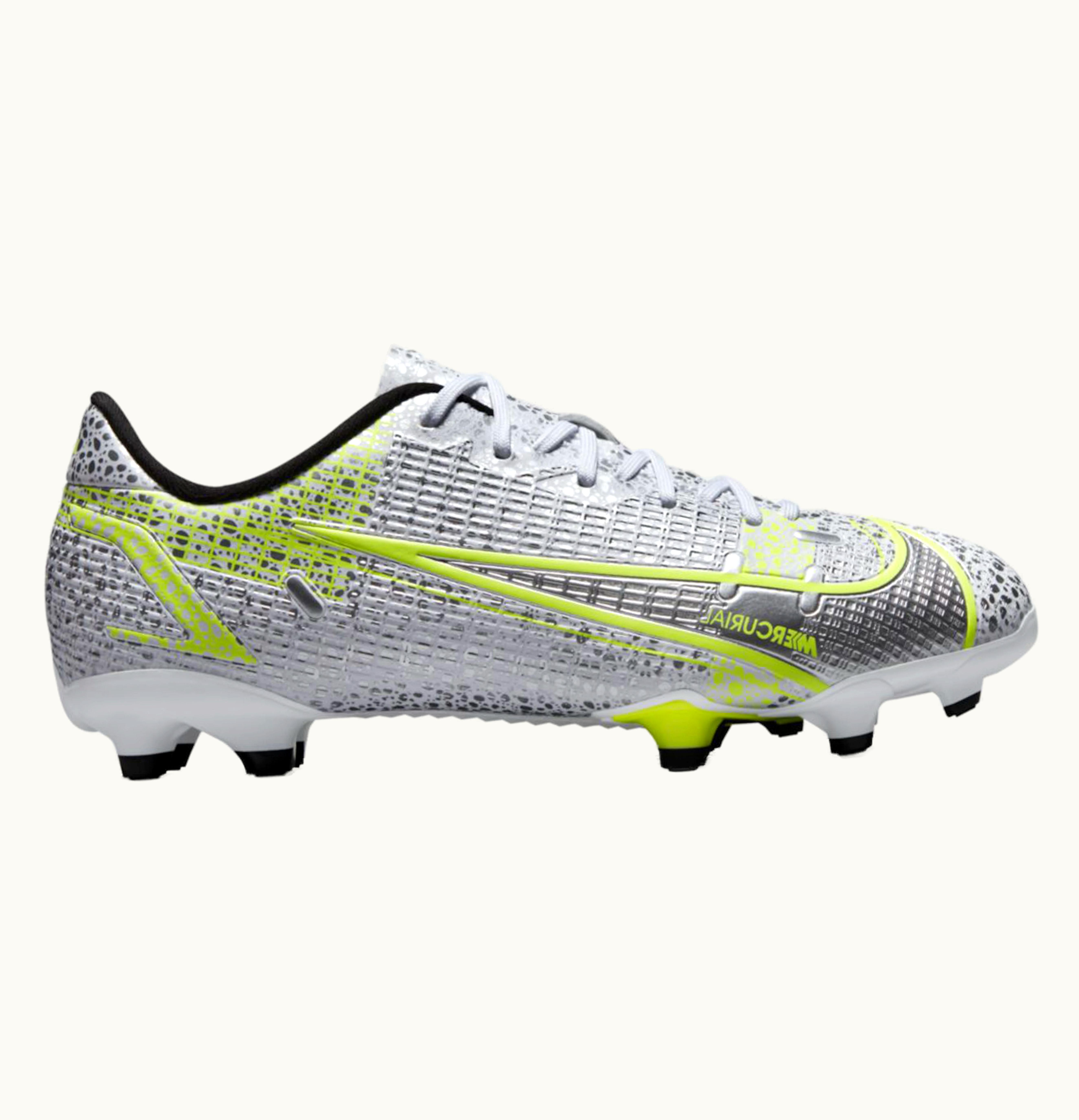 Nike Nike Mercurial Vapor 14 Academy FG MG Metallic Silver Volt GS