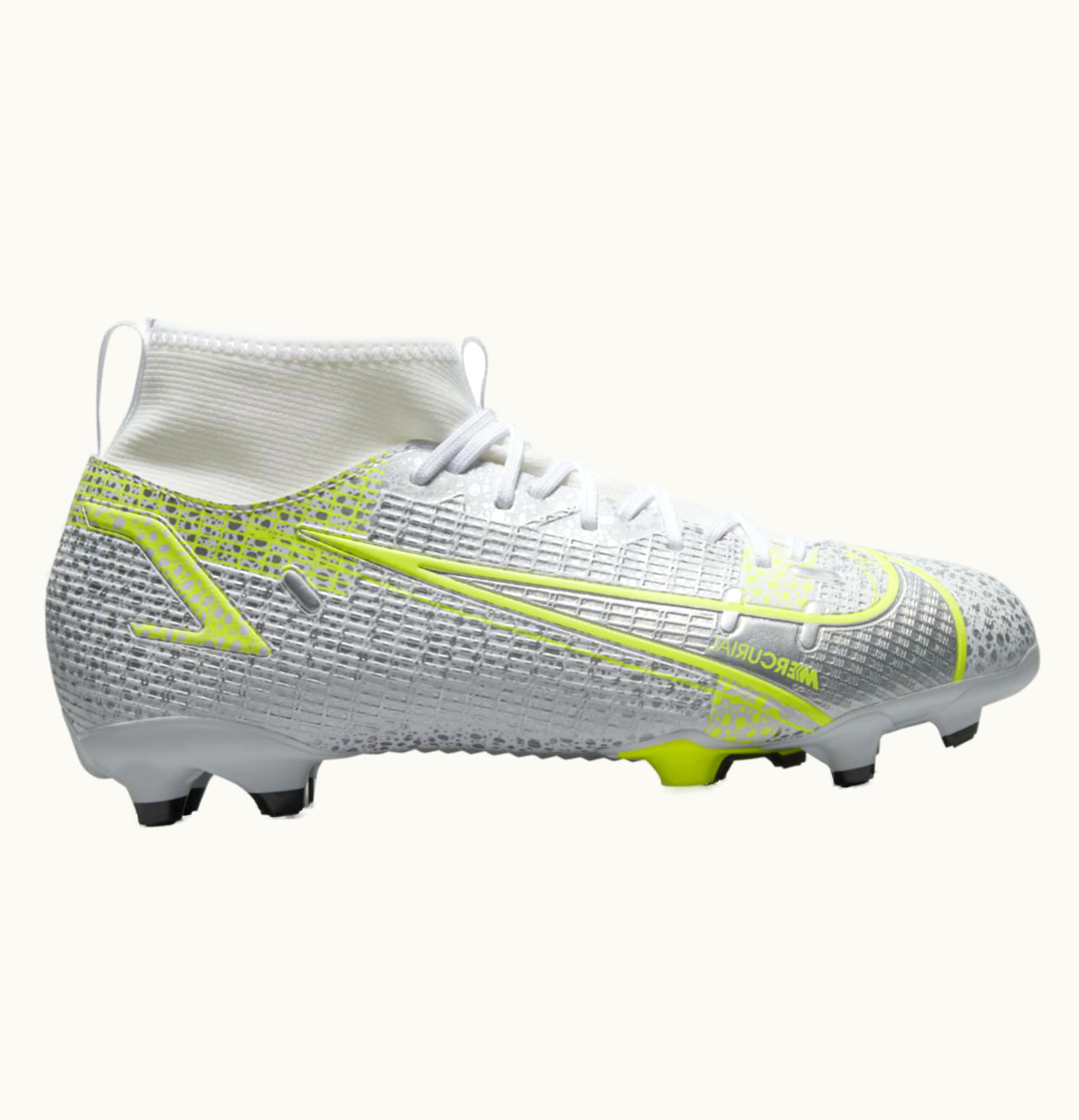 Nike Nike Mercurial Superfly 8 Academy MG Metallic Silver Volt GS