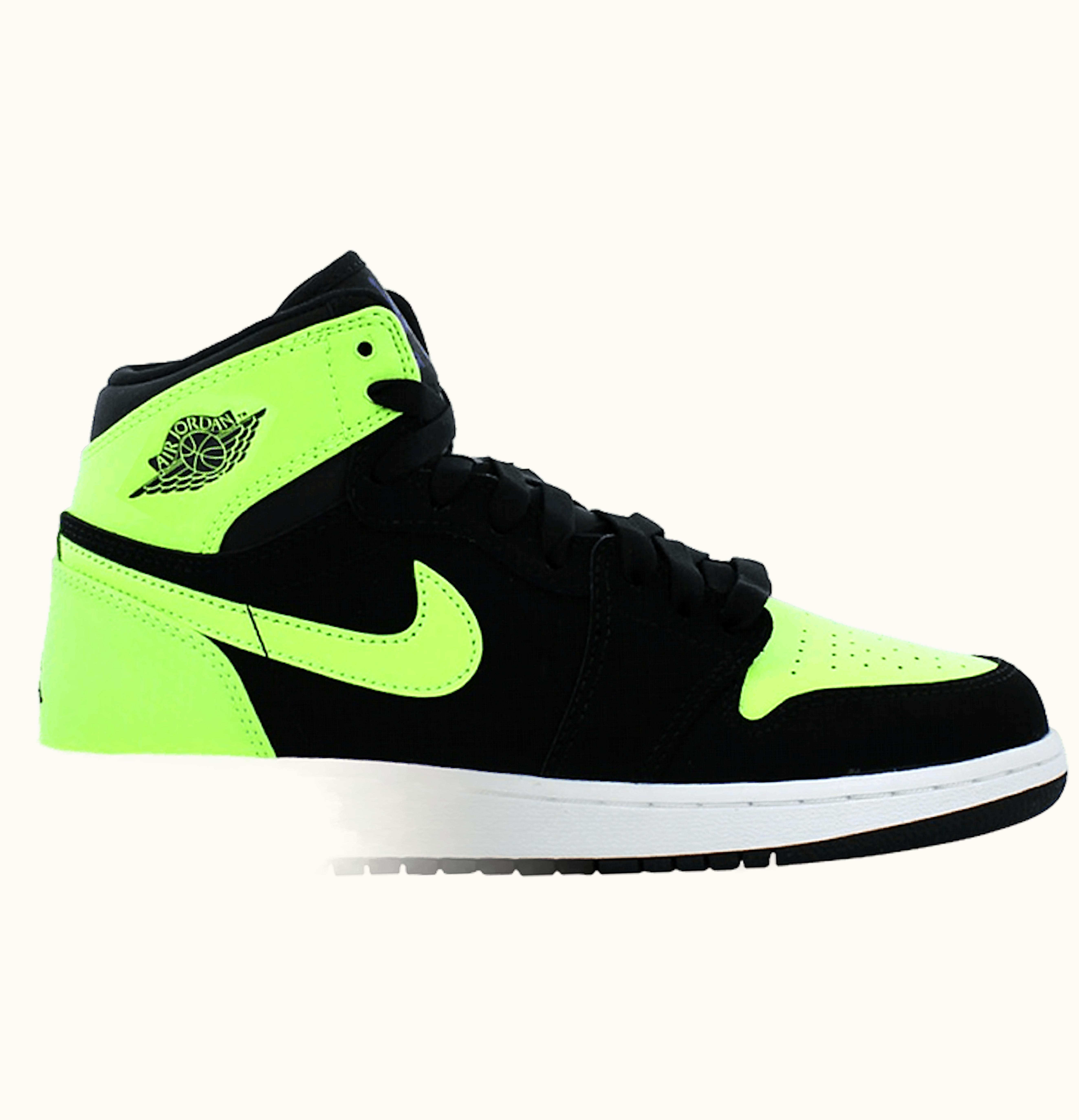 Jordan Air Jordan 1 Retro High Black Ghost Green GS
