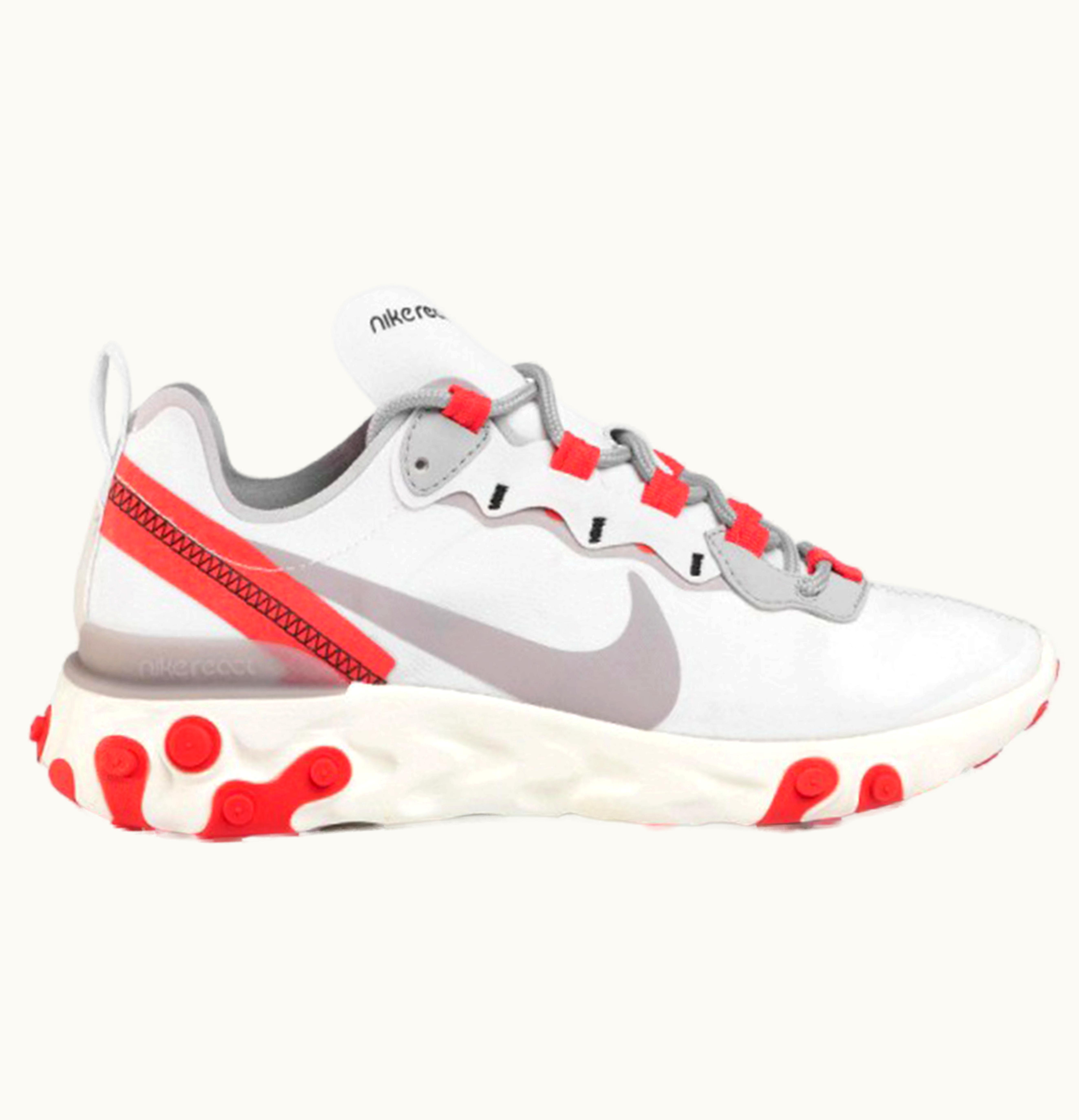Nike Nike React Element 55 Sail Phantom University Red W