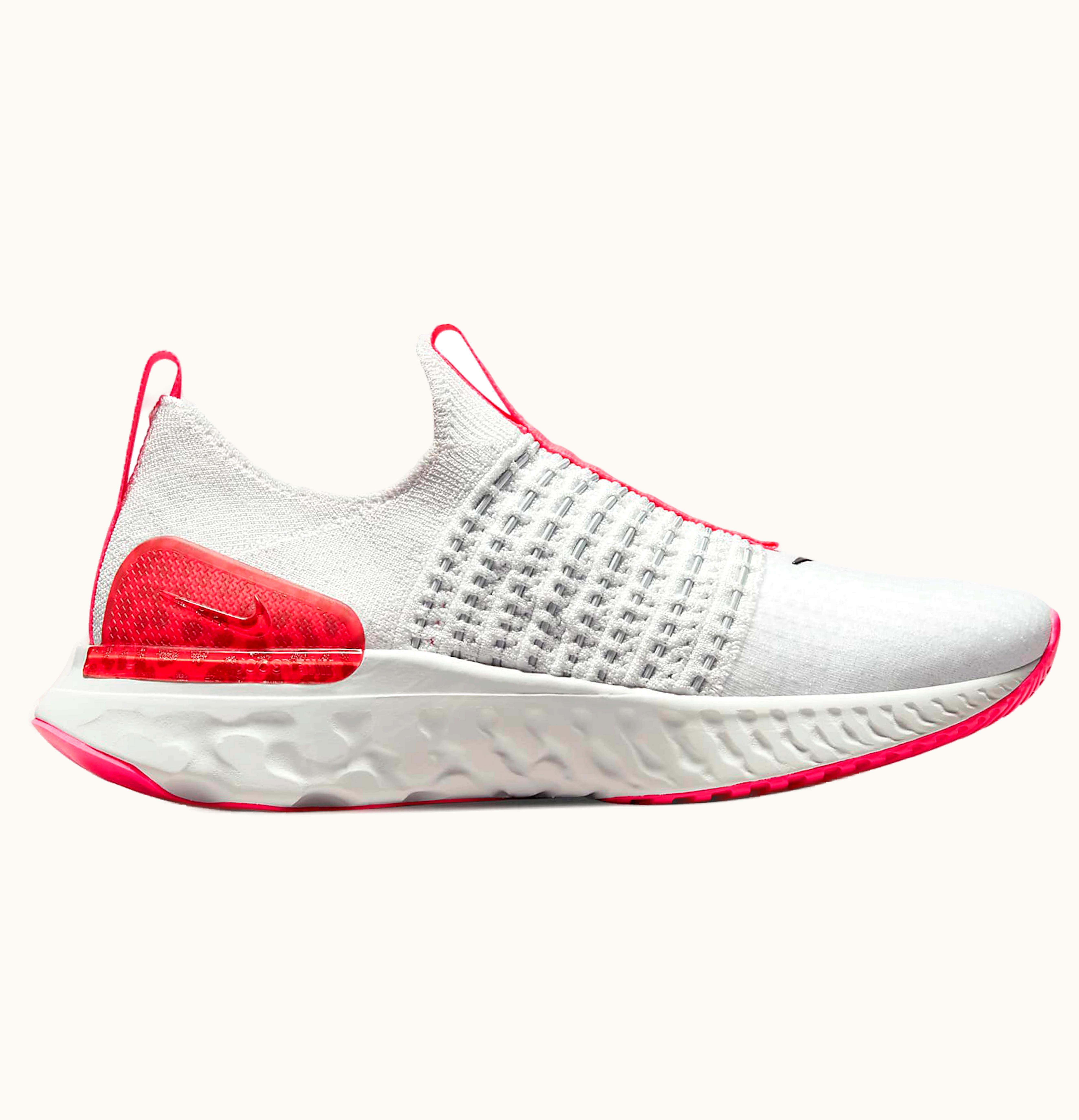 Nike Nike React Phantom Run Flyknit 2 Platinum Tint Hyper Pink W