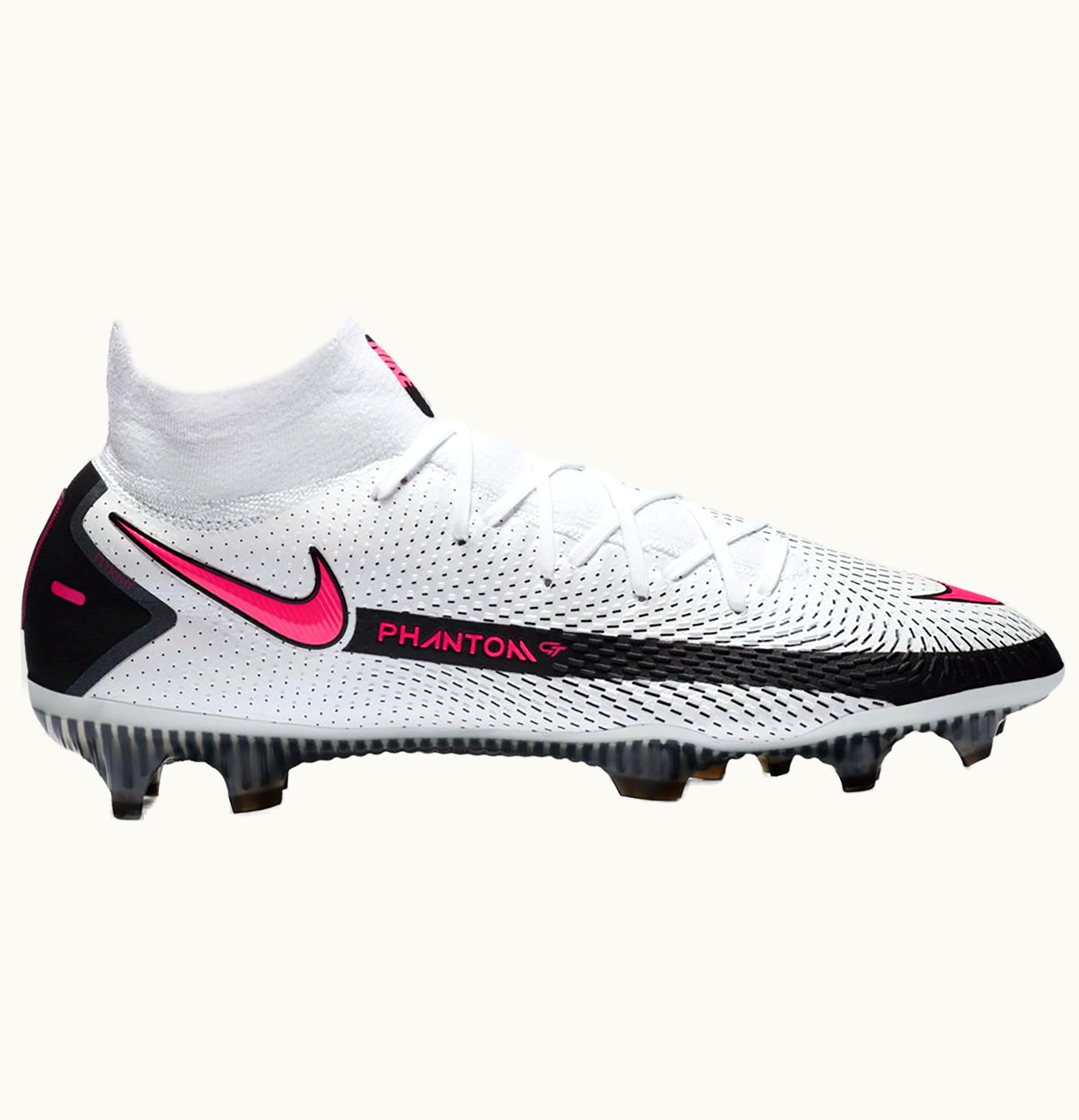 Nike Nike Phantom GT Elite DF FG White Black Pink Blast