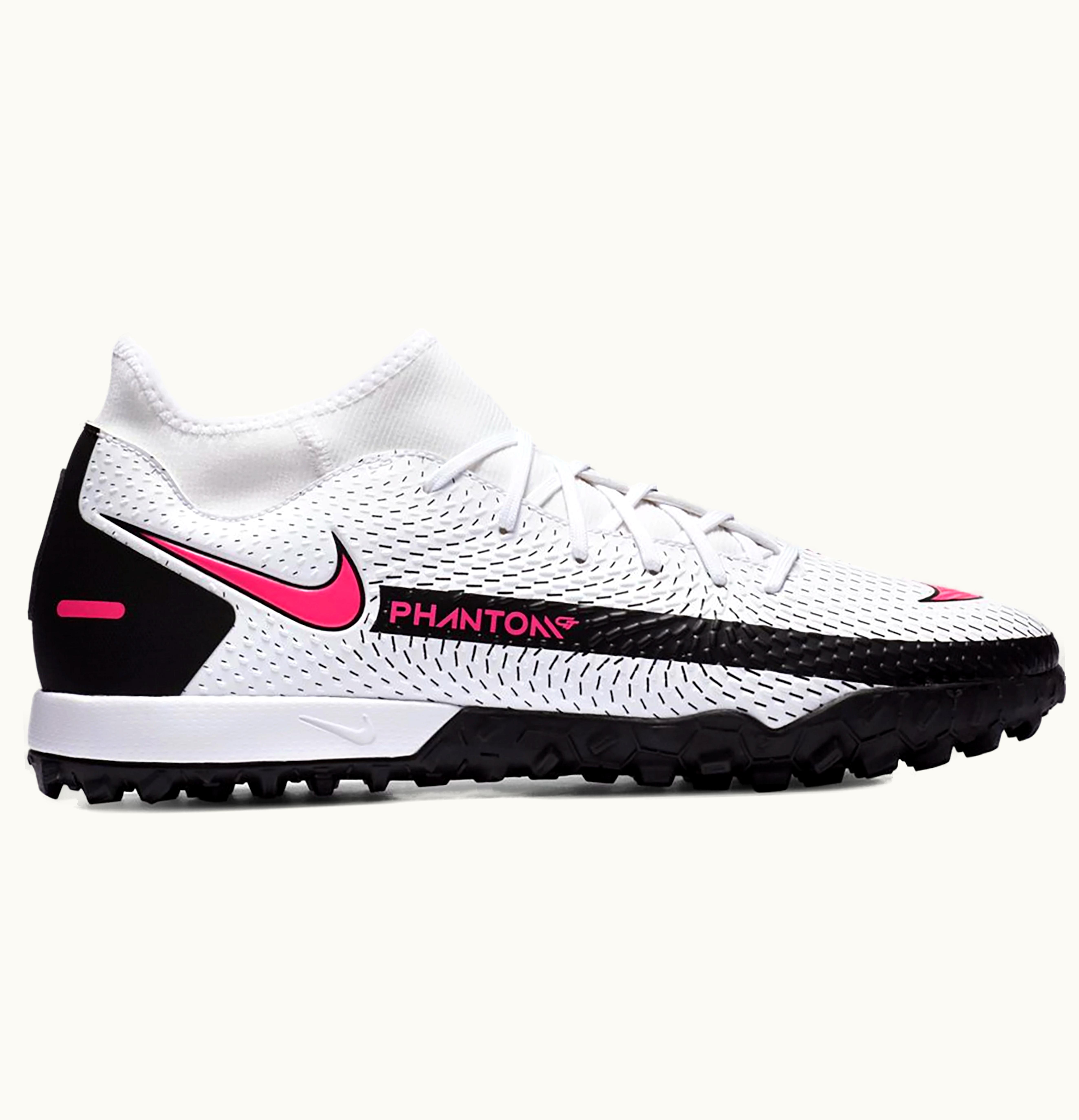 Nike Nike Phantom GT Academy DF TF White Black Pink Blast