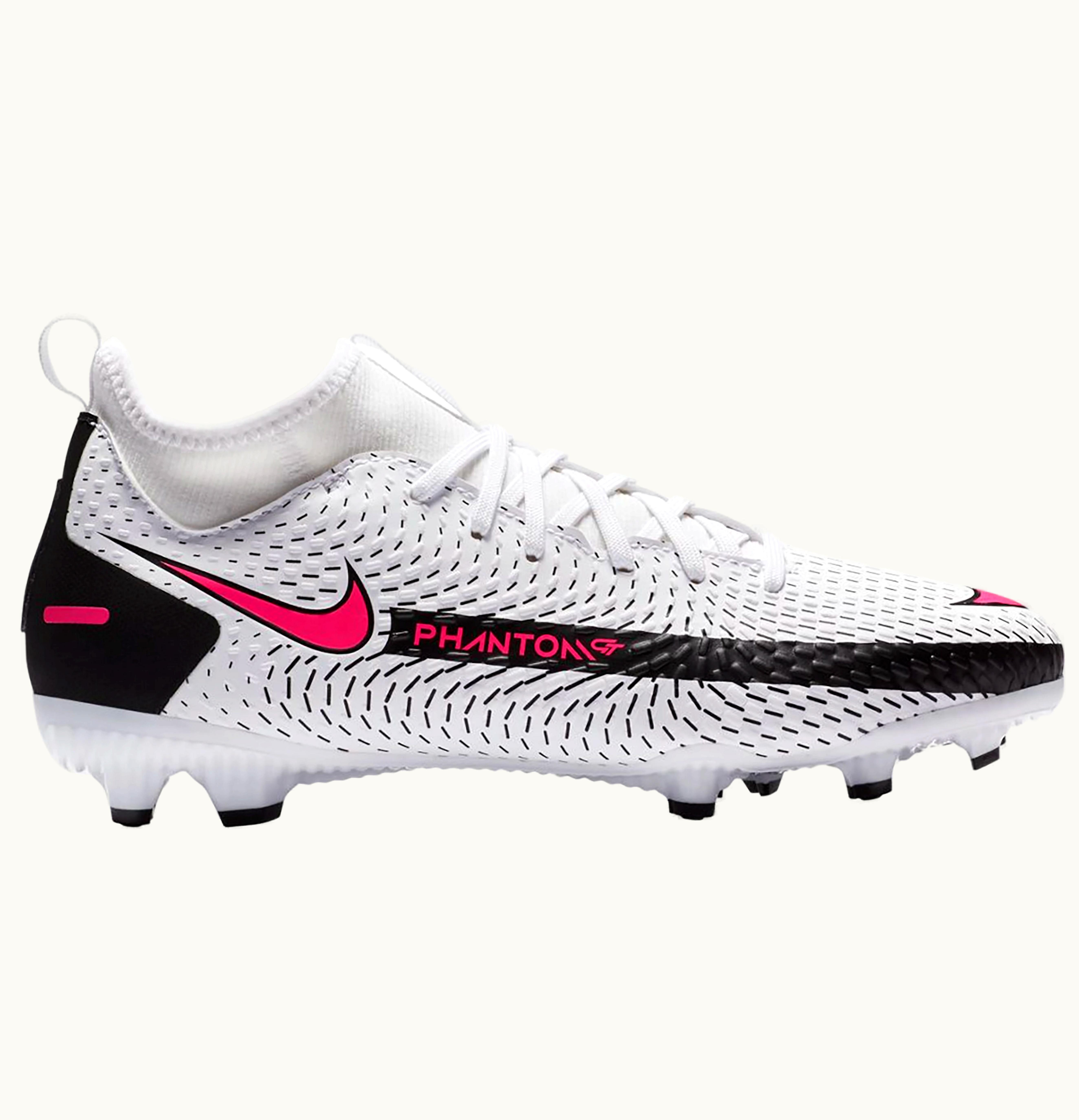 Nike Nike Phantom GT Academy DF MG White Black Pink Blast Kids