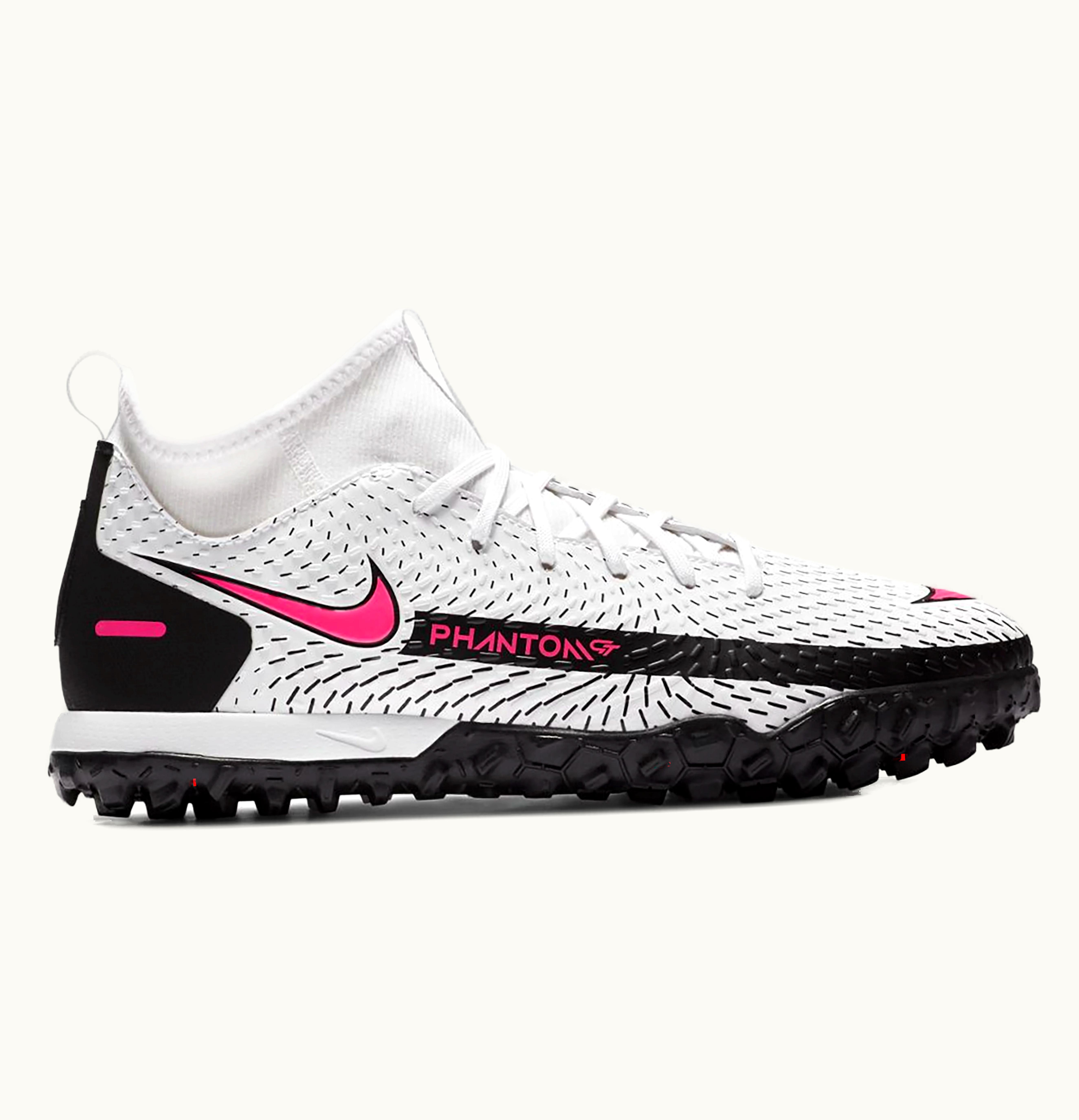Nike Nike Phantom GT Academy DF TF White Black Pink Blast Kids