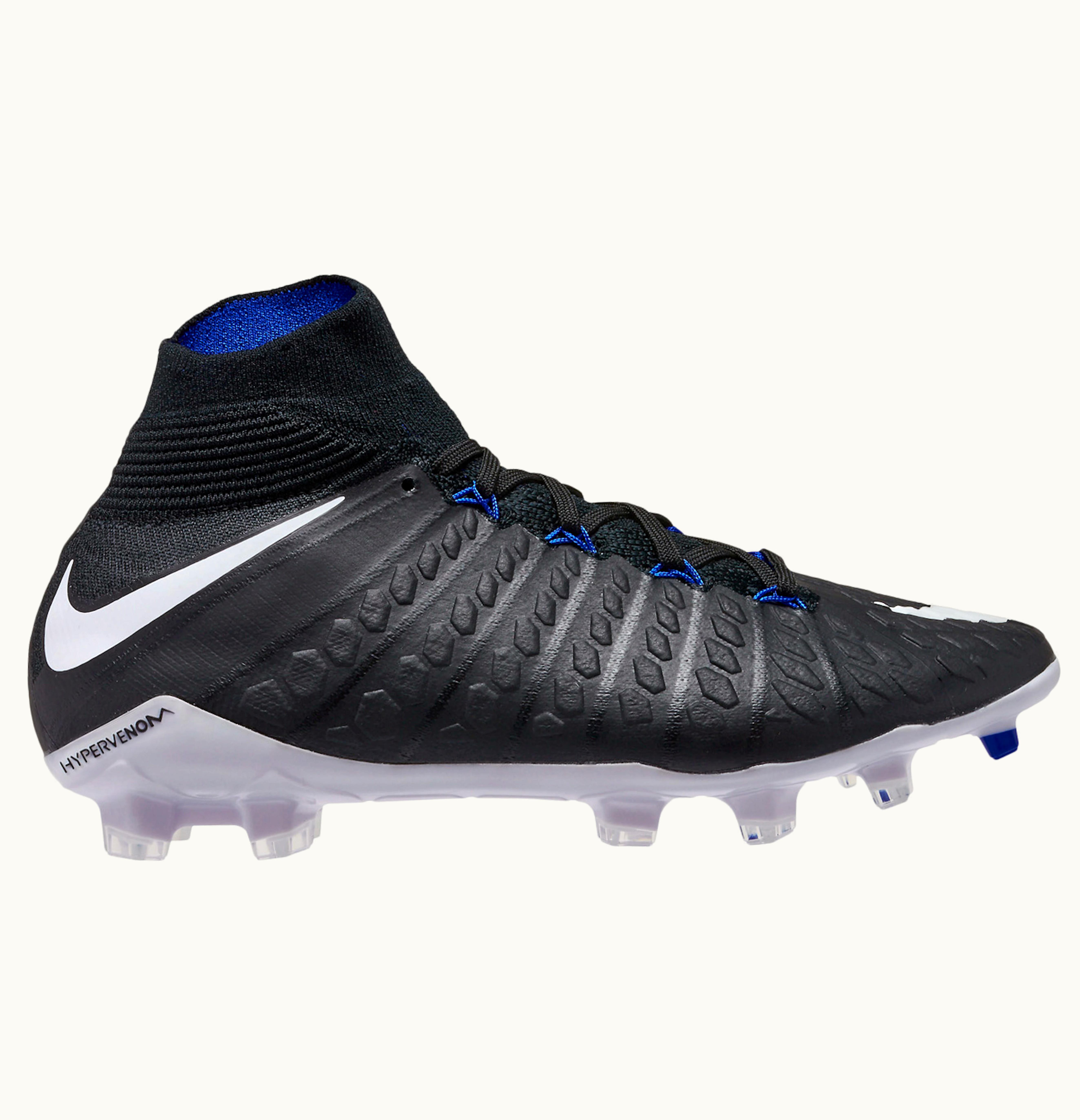 Nike Nike Hypervenom Phantom 3 DF FG Black White Game Royal GS