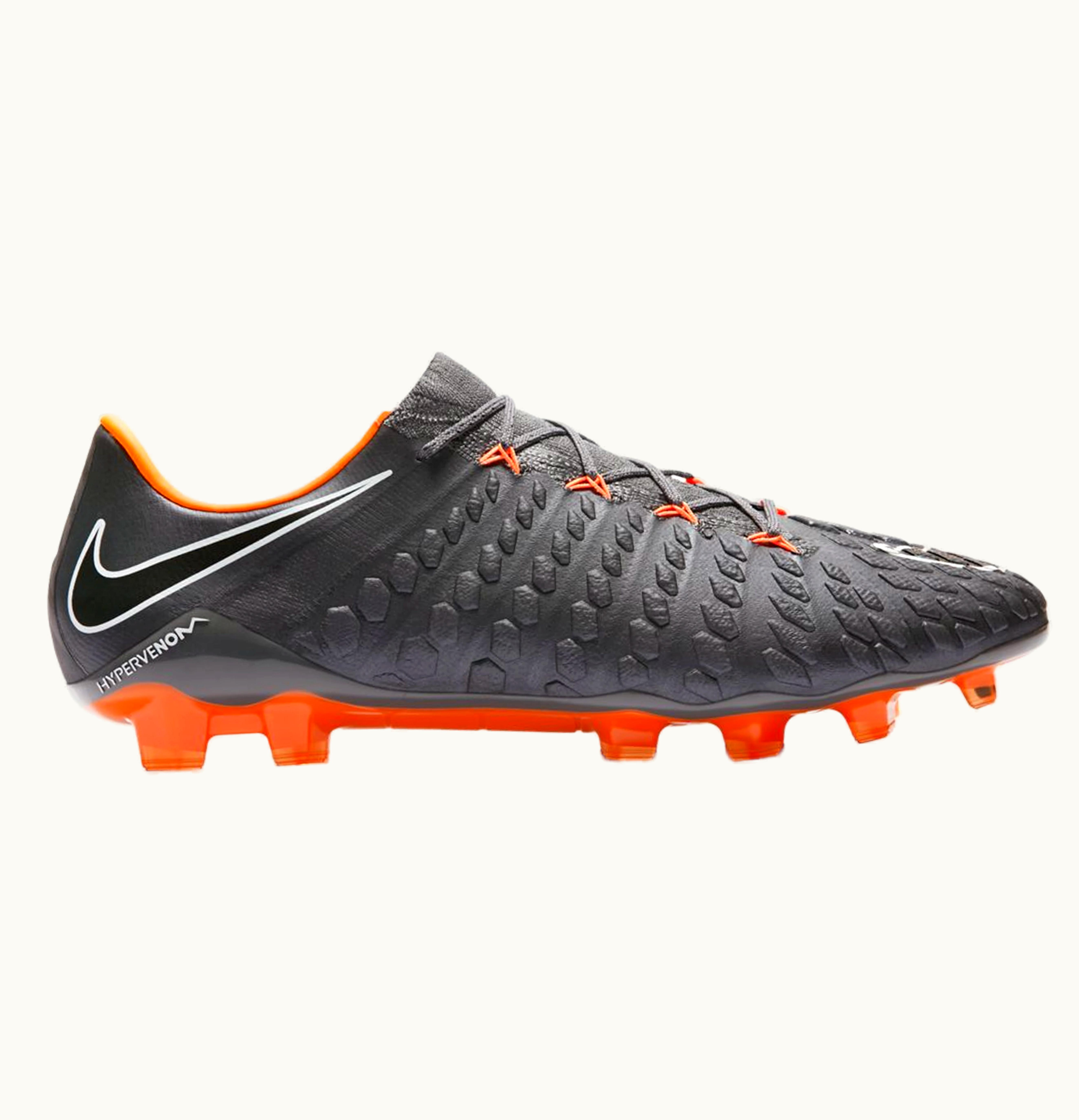 Nike Nike Hypervenom Phantom III Elite FG Dark Grey Total Orange