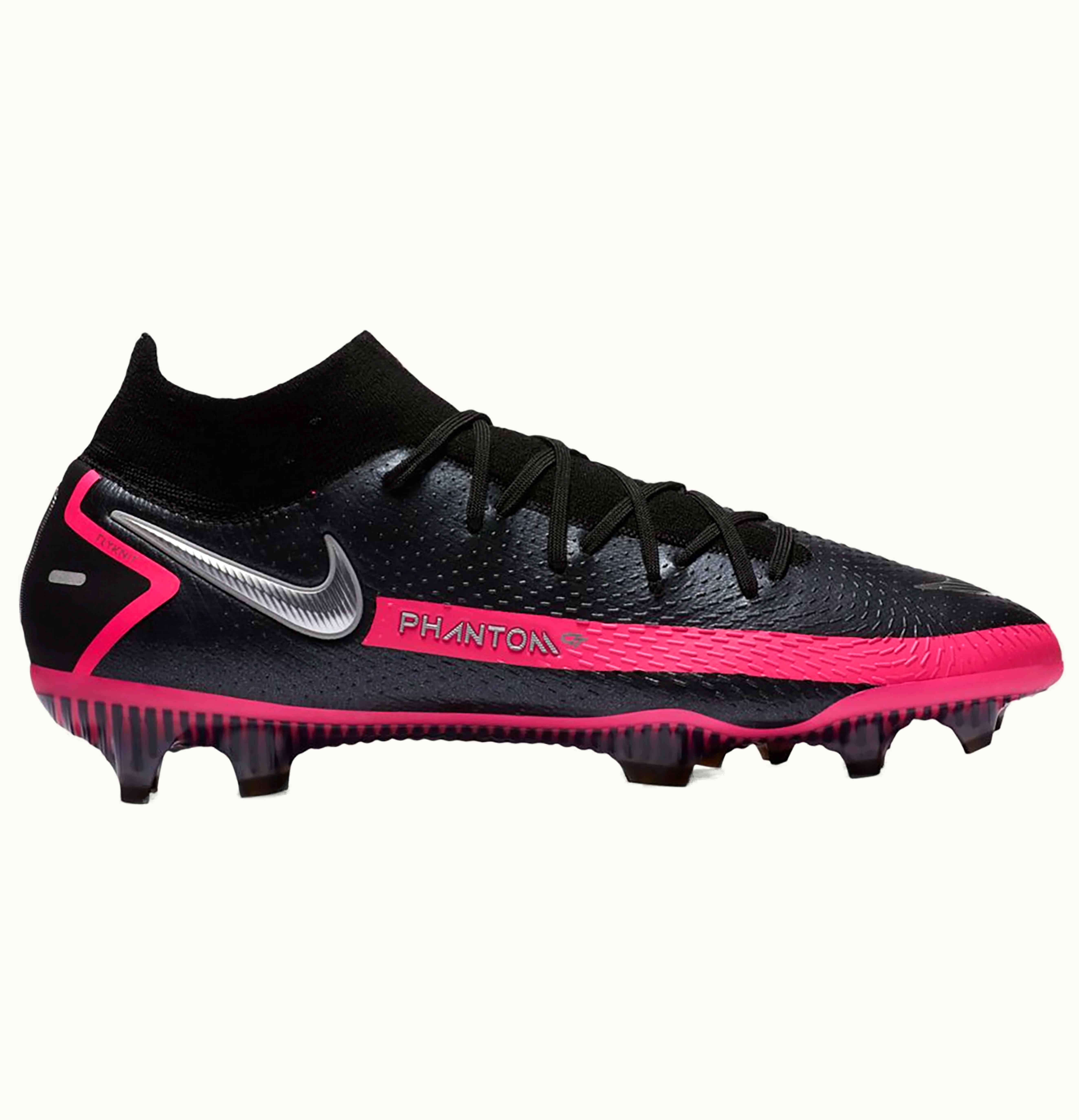 Nike Nike Phantom GT Elite DF FG Black Pink Blast