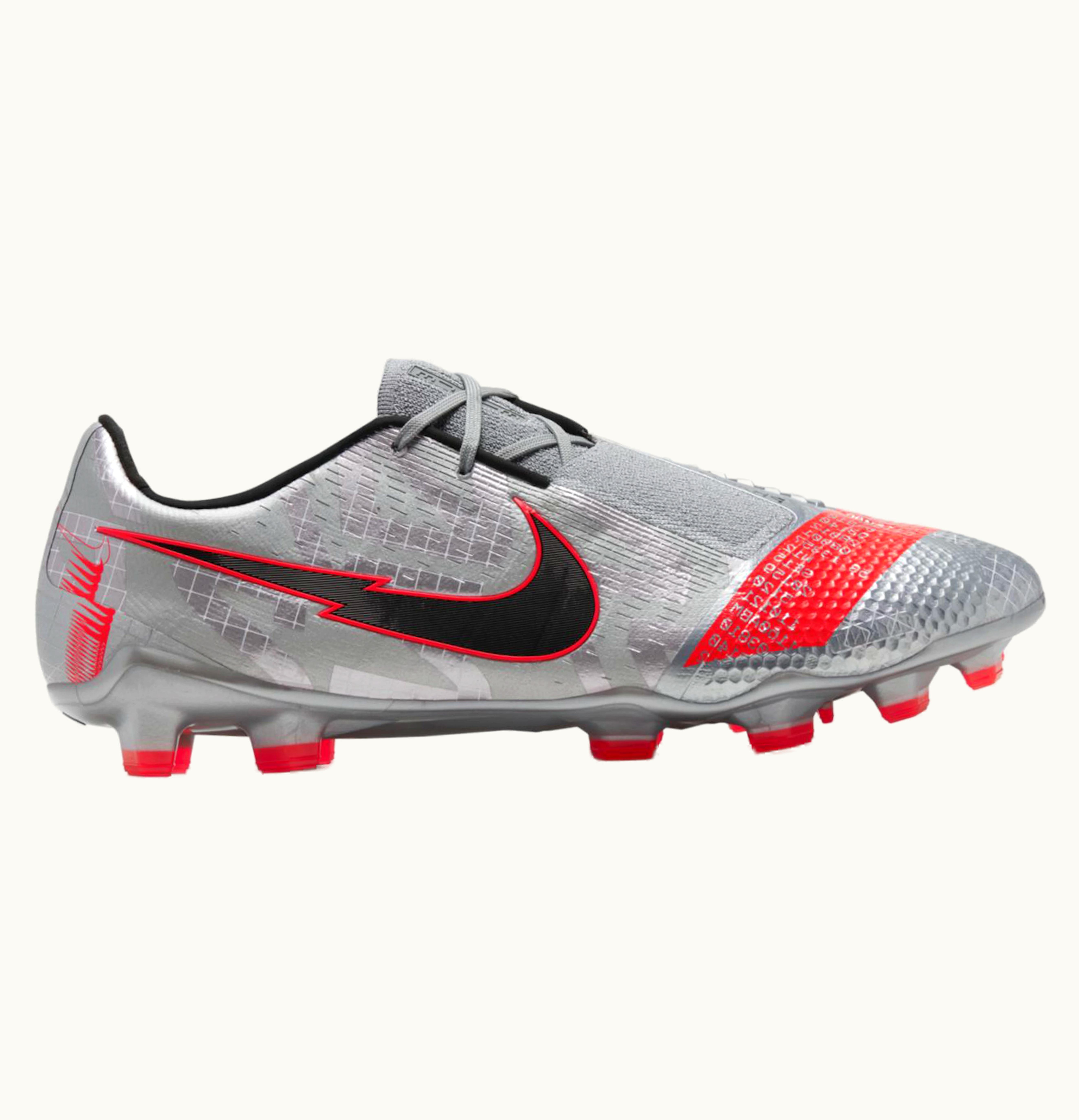 Nike Nike Phantom Venom Elite FG Metallic Grey Crimson