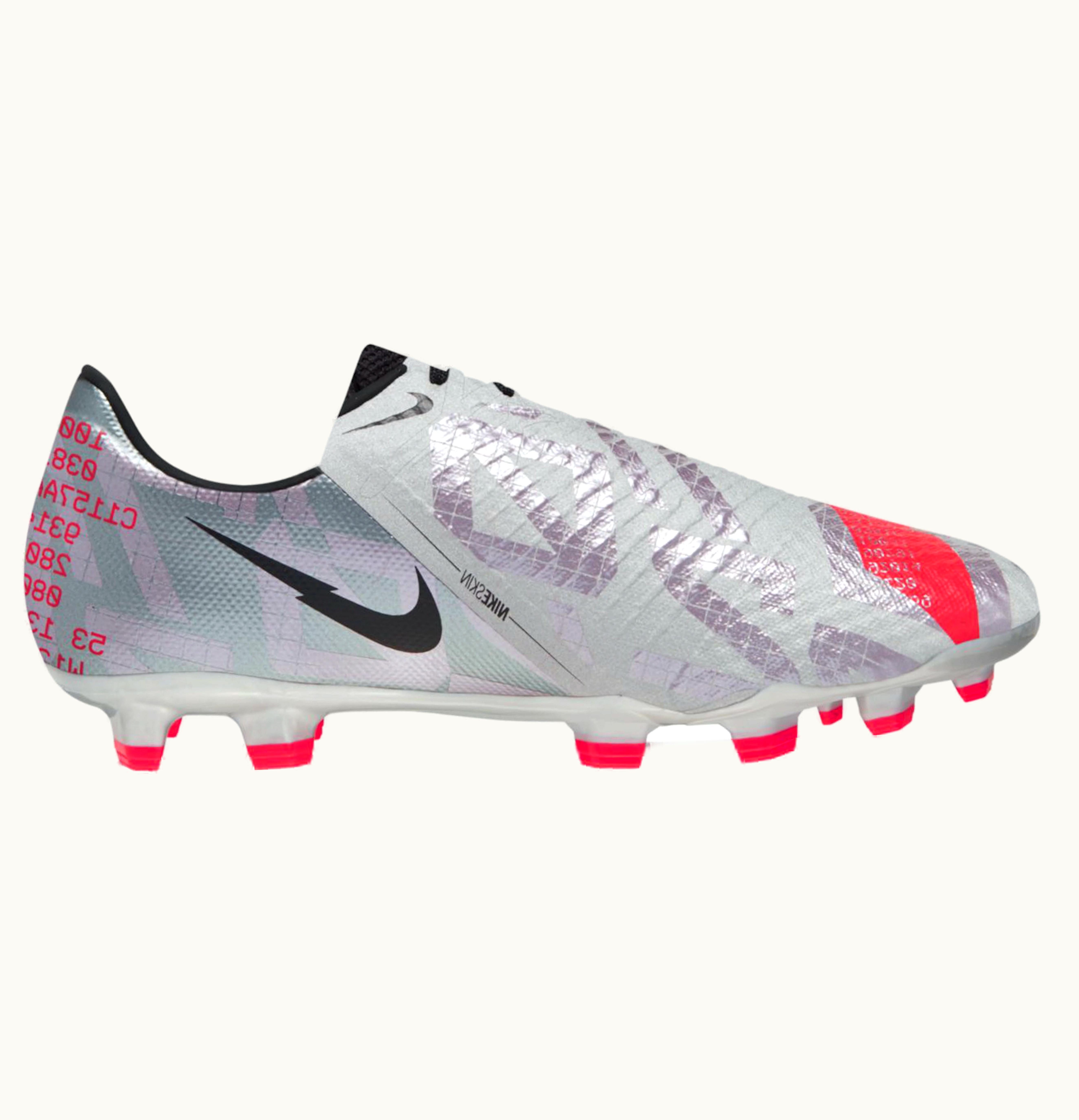 Nike Nike Phantom Venom Academy FG Metallic Grey Crimson