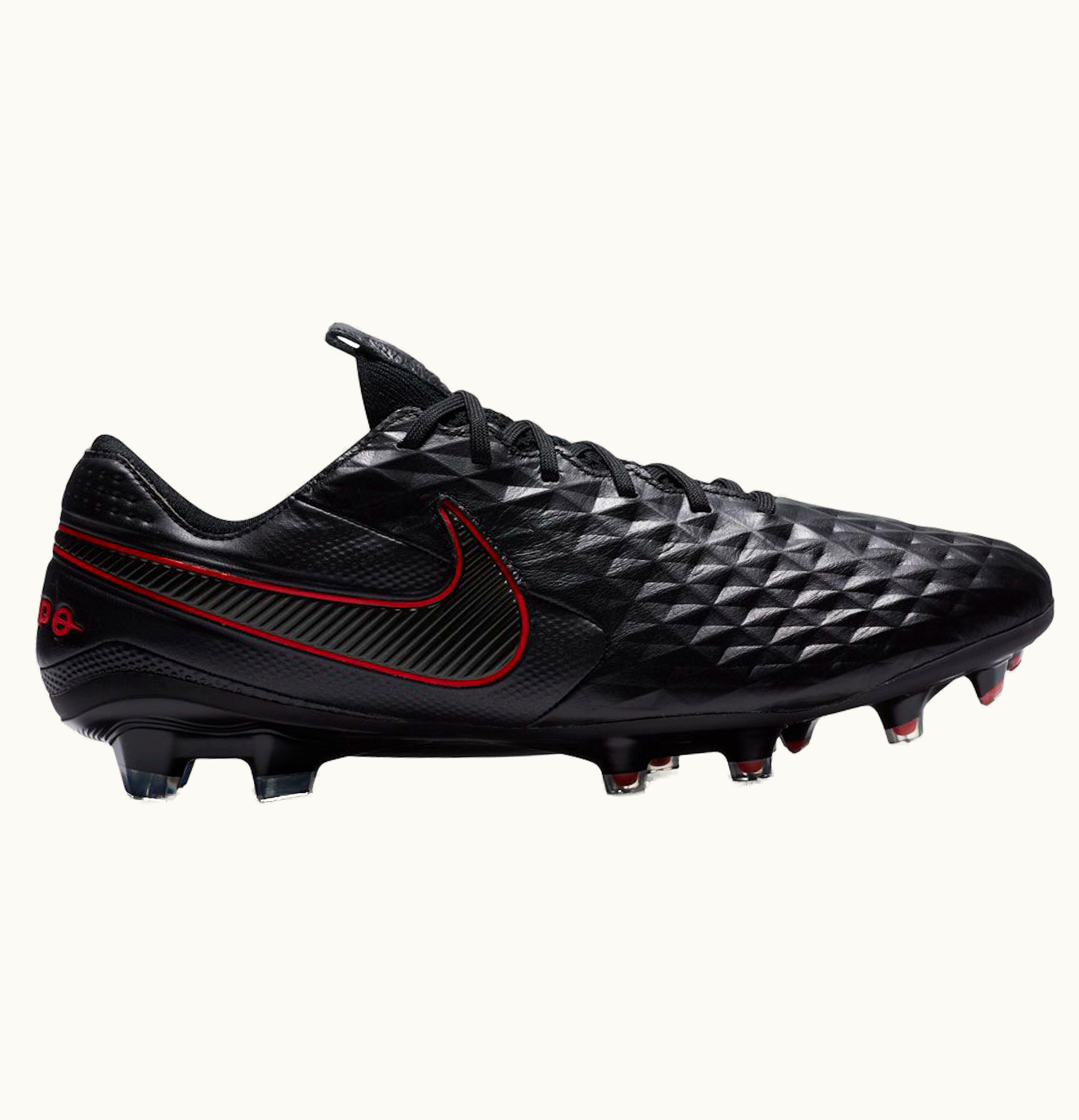 Nike Nike Tiempo Legend 8 Elite FG Black Chile Red