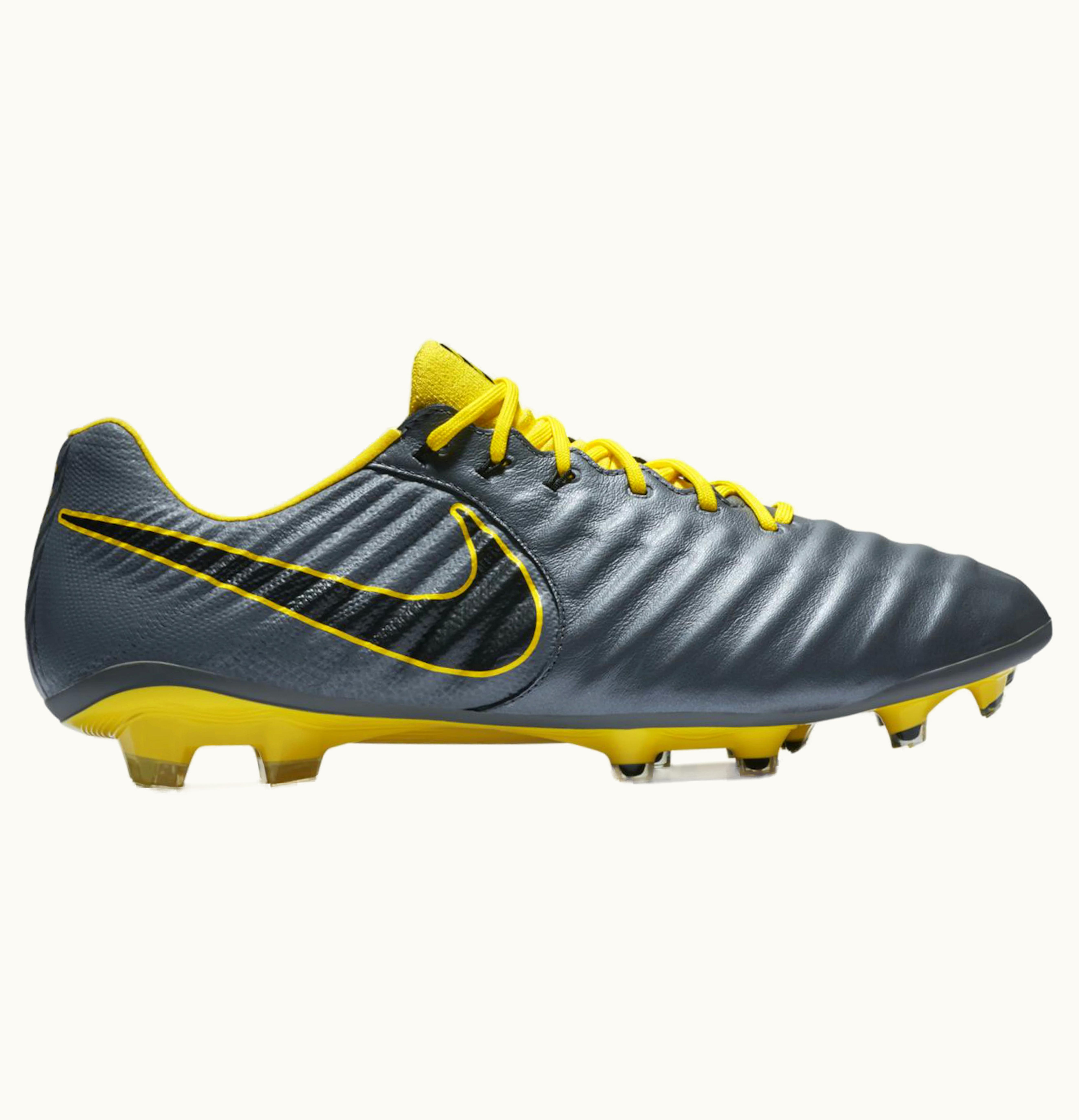 Nike Nike Tiempo Legend 7 Elite FG Dark Grey Opti Yellow