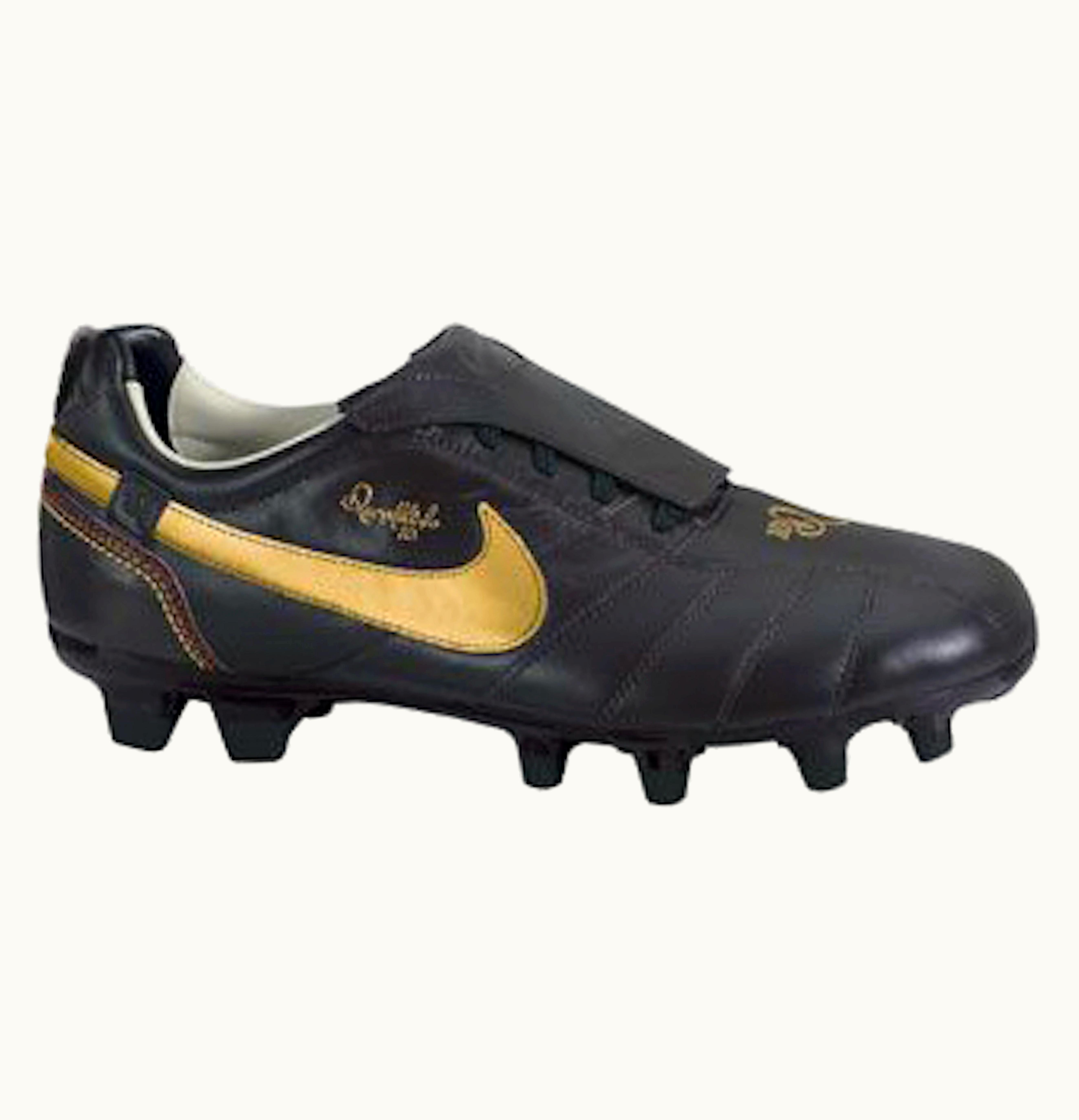 Nike Nike Tiempo Ronaldinho FG Dark Cinder Metallic Gold
