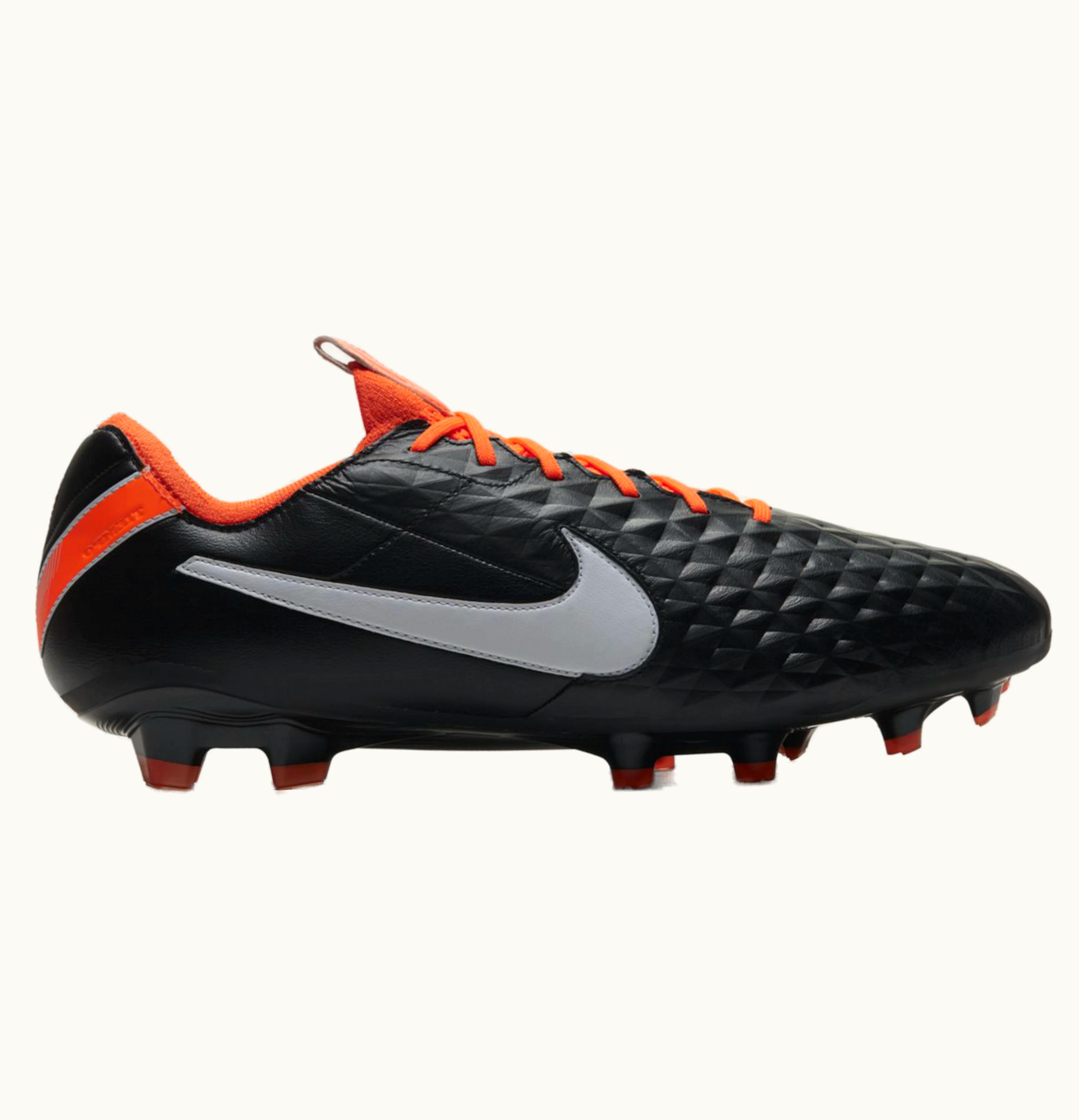 Nike Nike Tiempo Legend 8 Elite FG Black Total Orange
