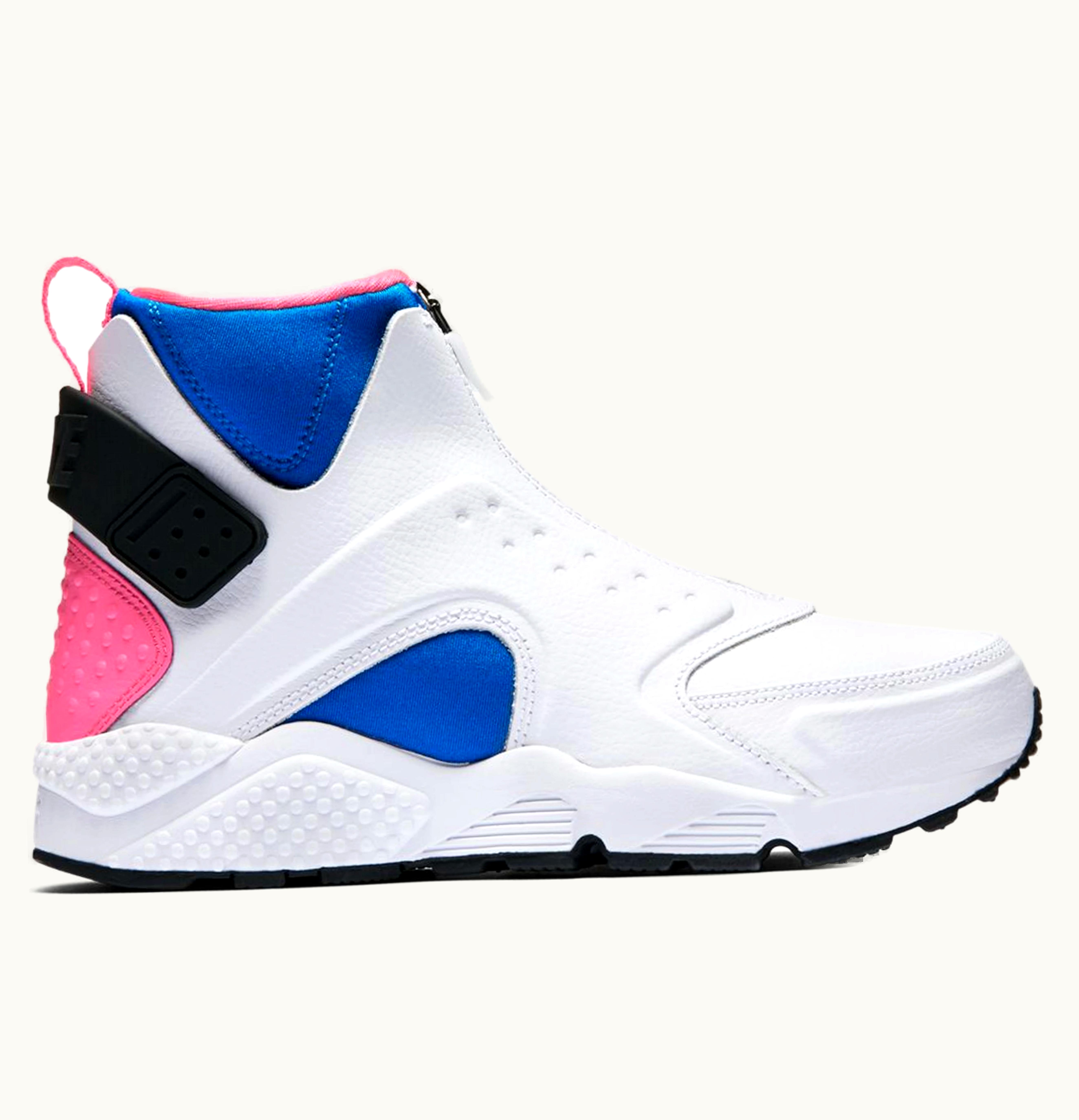 Nike Nike Air Huarache Run Mid White Soar Pink Pow W