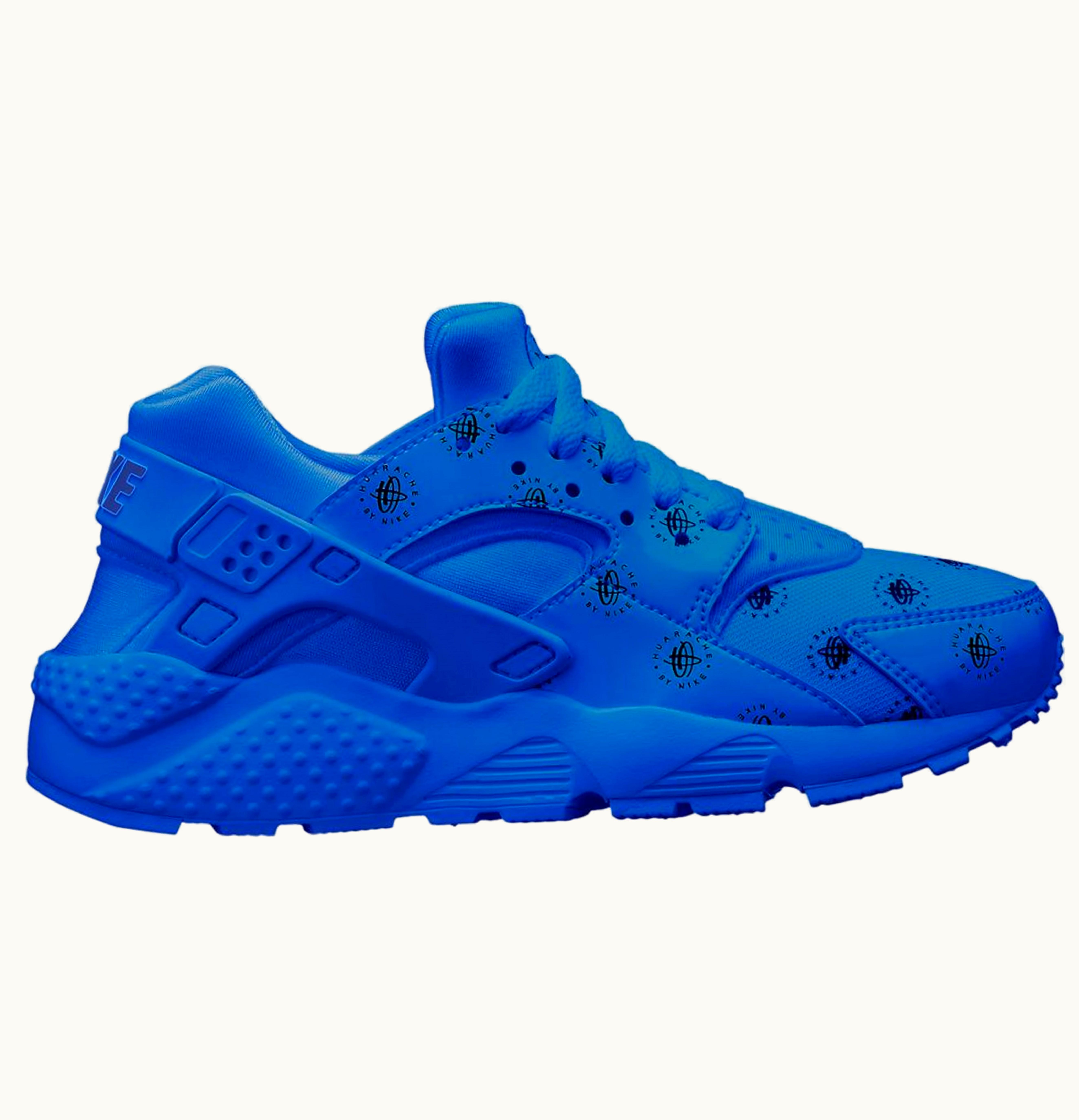 Nike Nike Air Huarache Run Logos Royal Blue GS