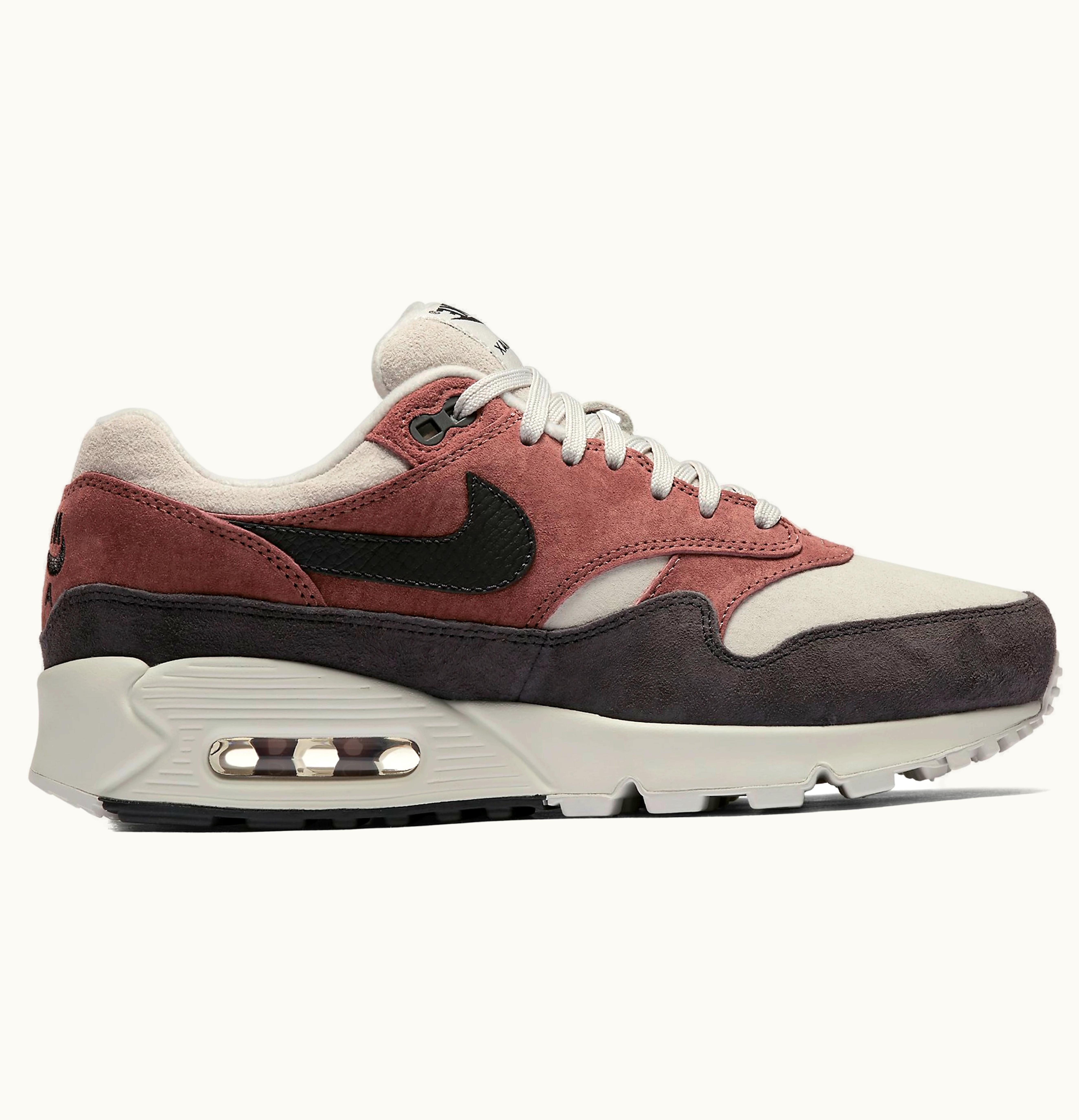 Nike Nike Air Max 90 1 Red Sepia Oil Grey W