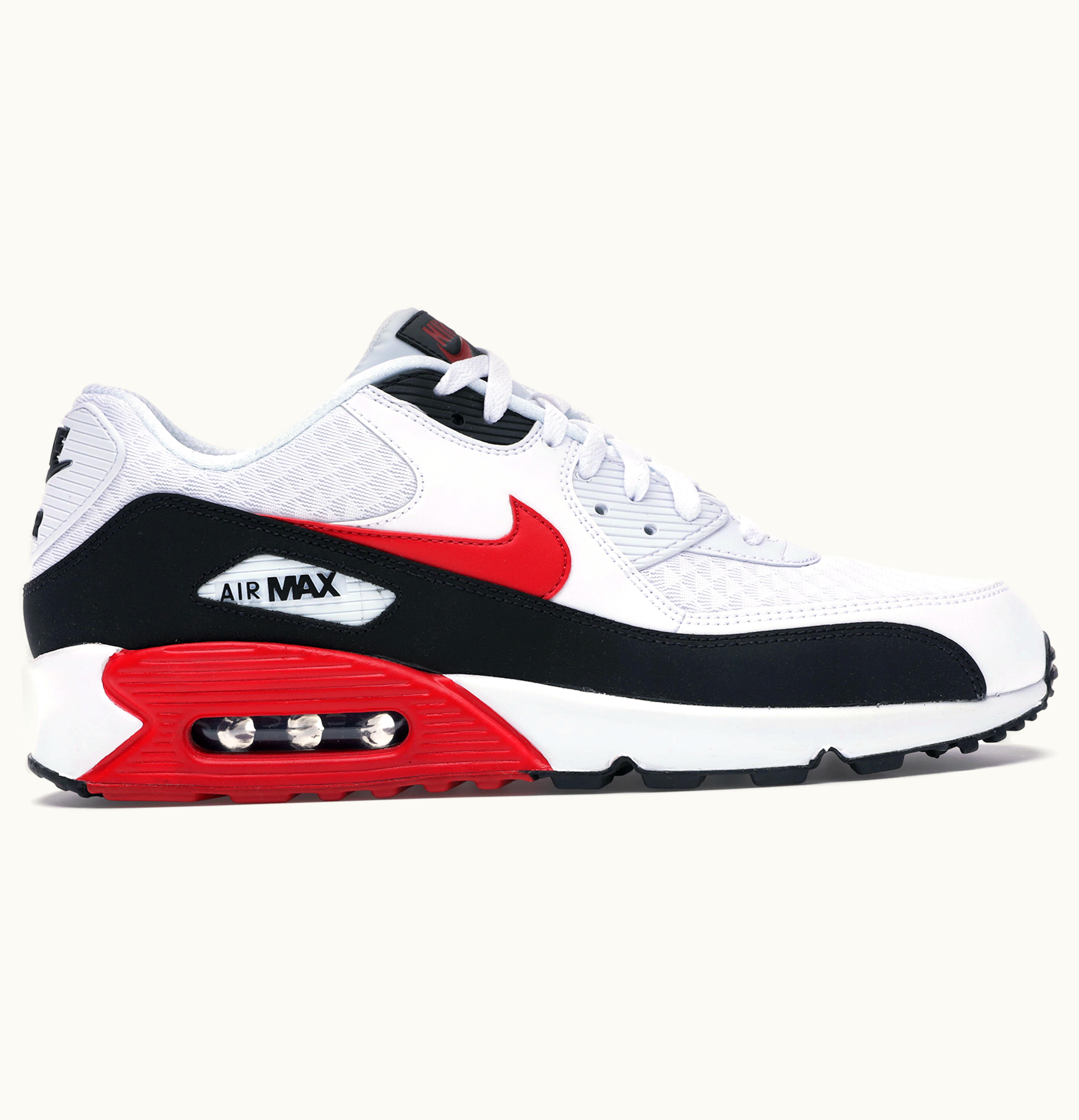 Nike Nike Air Max 90 White University Red Black