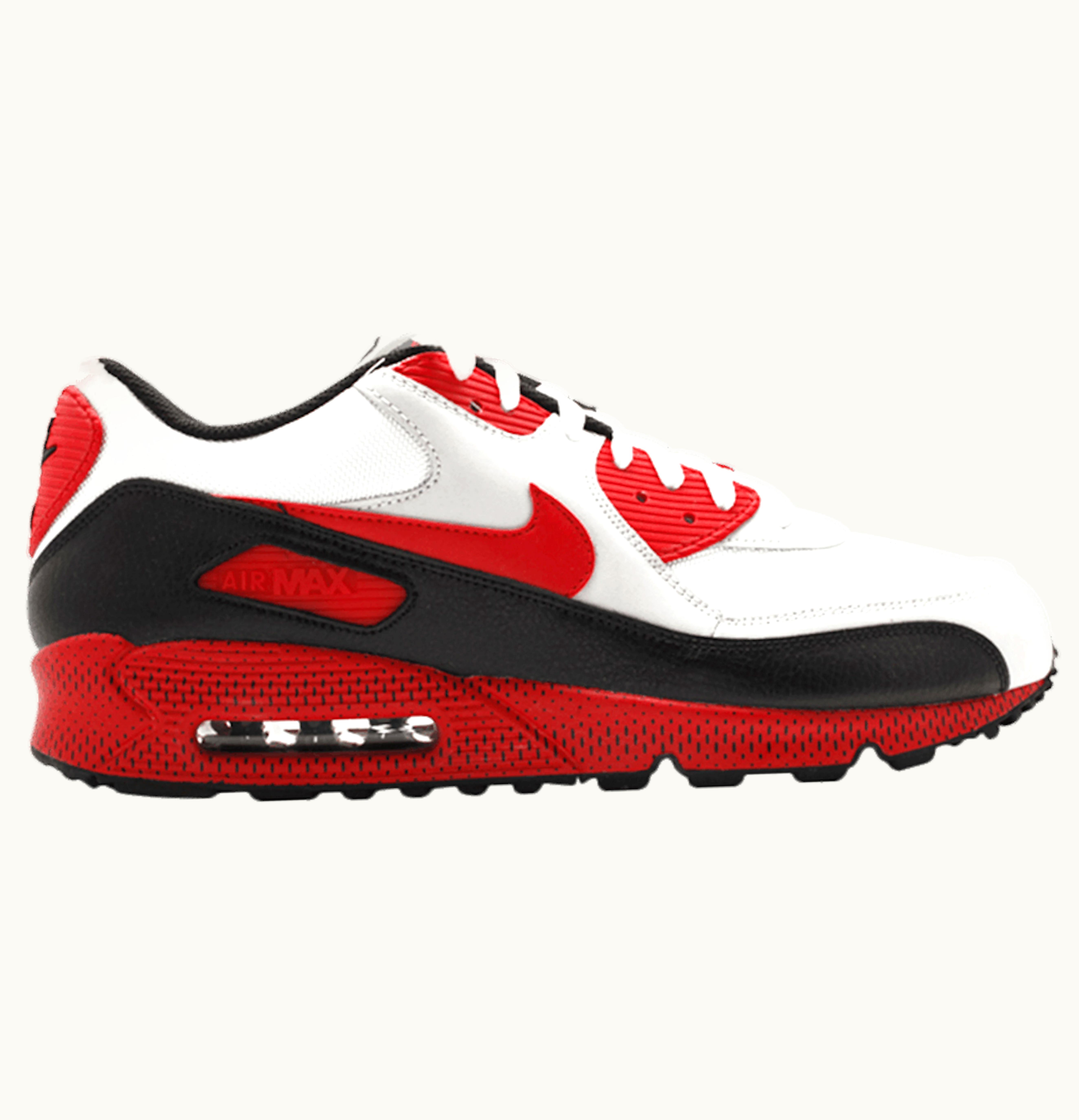 Nike Nike Air Max 90 White Sport Red Neutral Grey