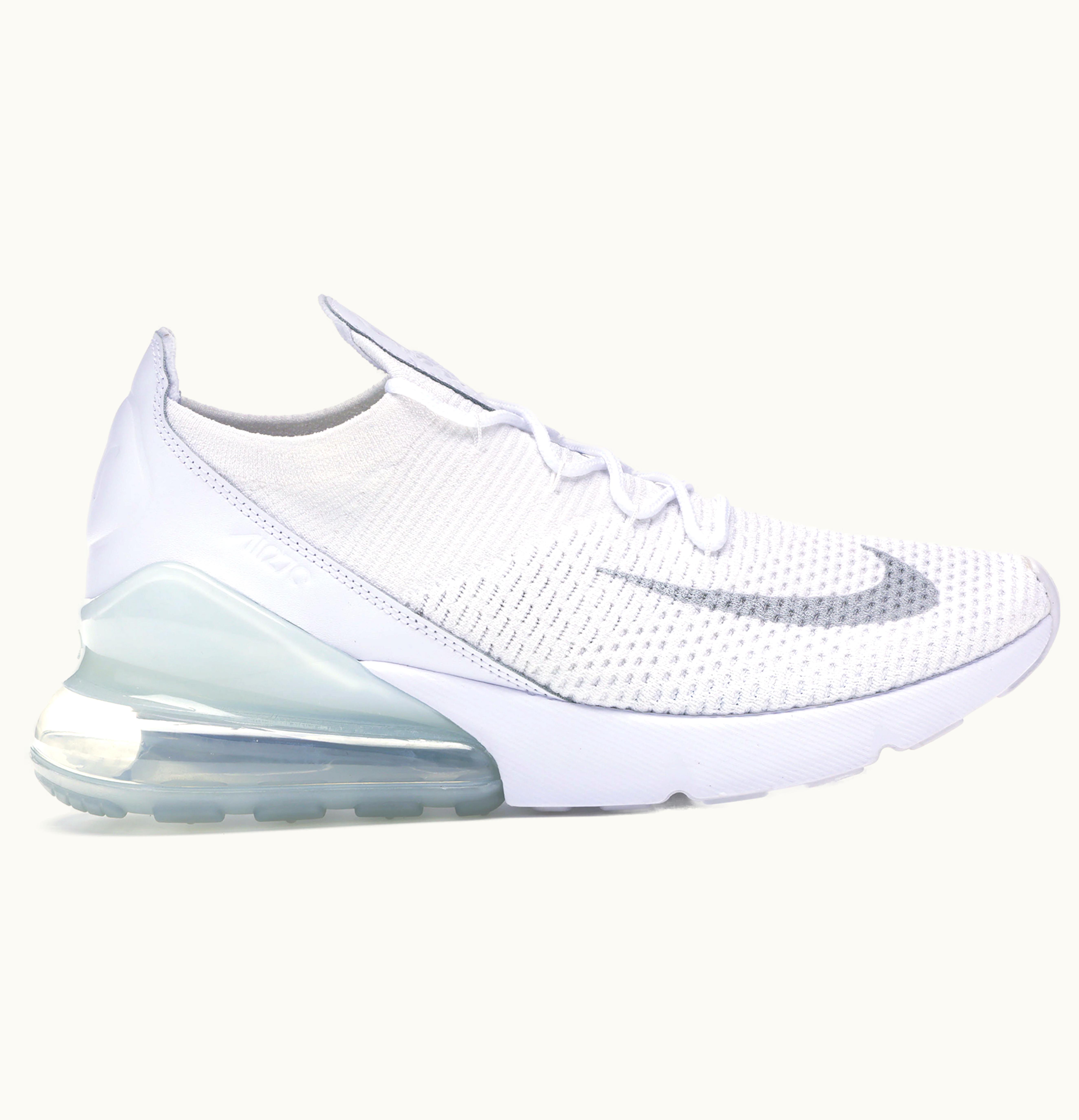 Nike Nike Air Max 270 Flyknit Triple White