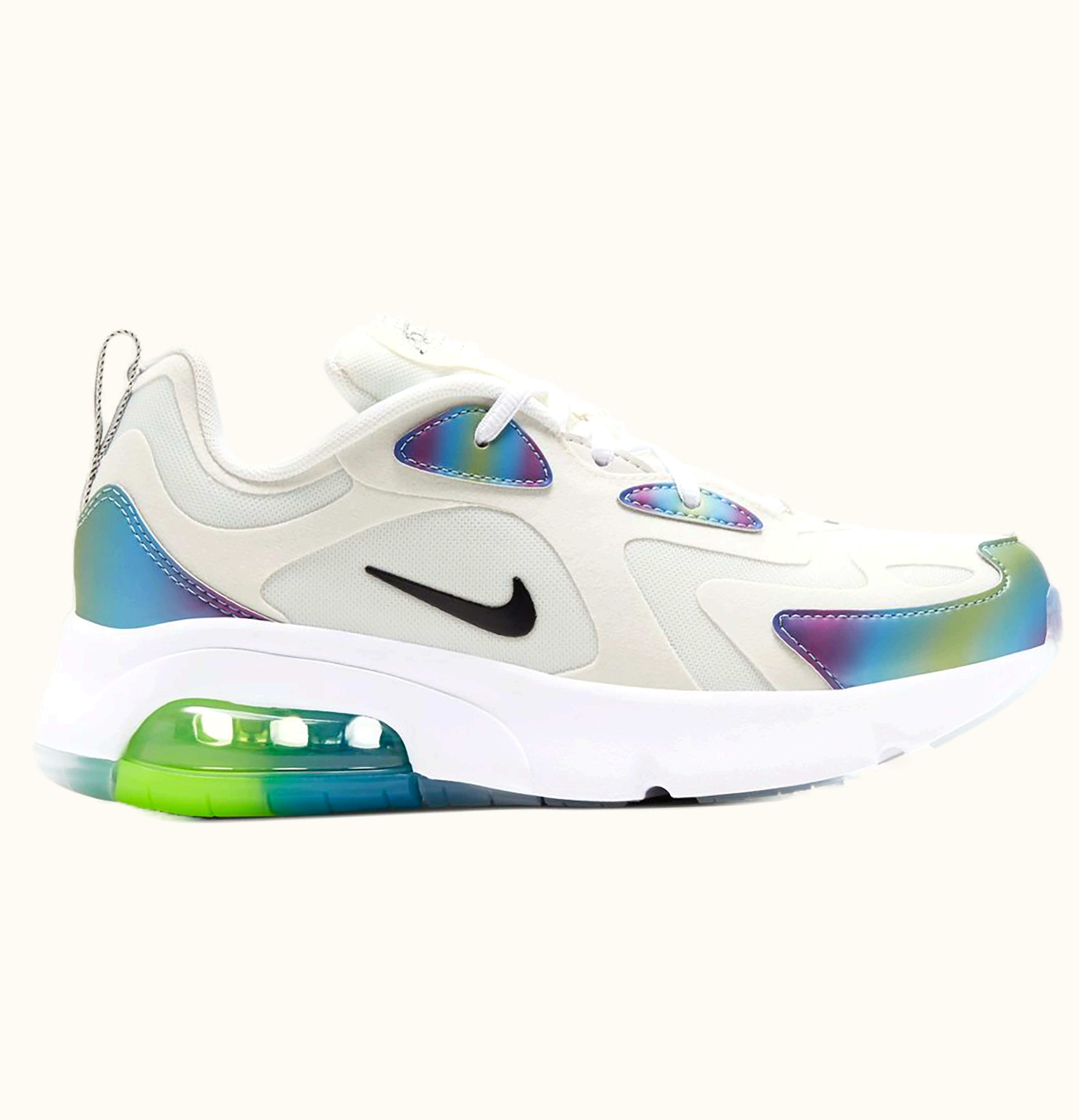 Nike Nike Air Max 200 Bubble Pack White GS