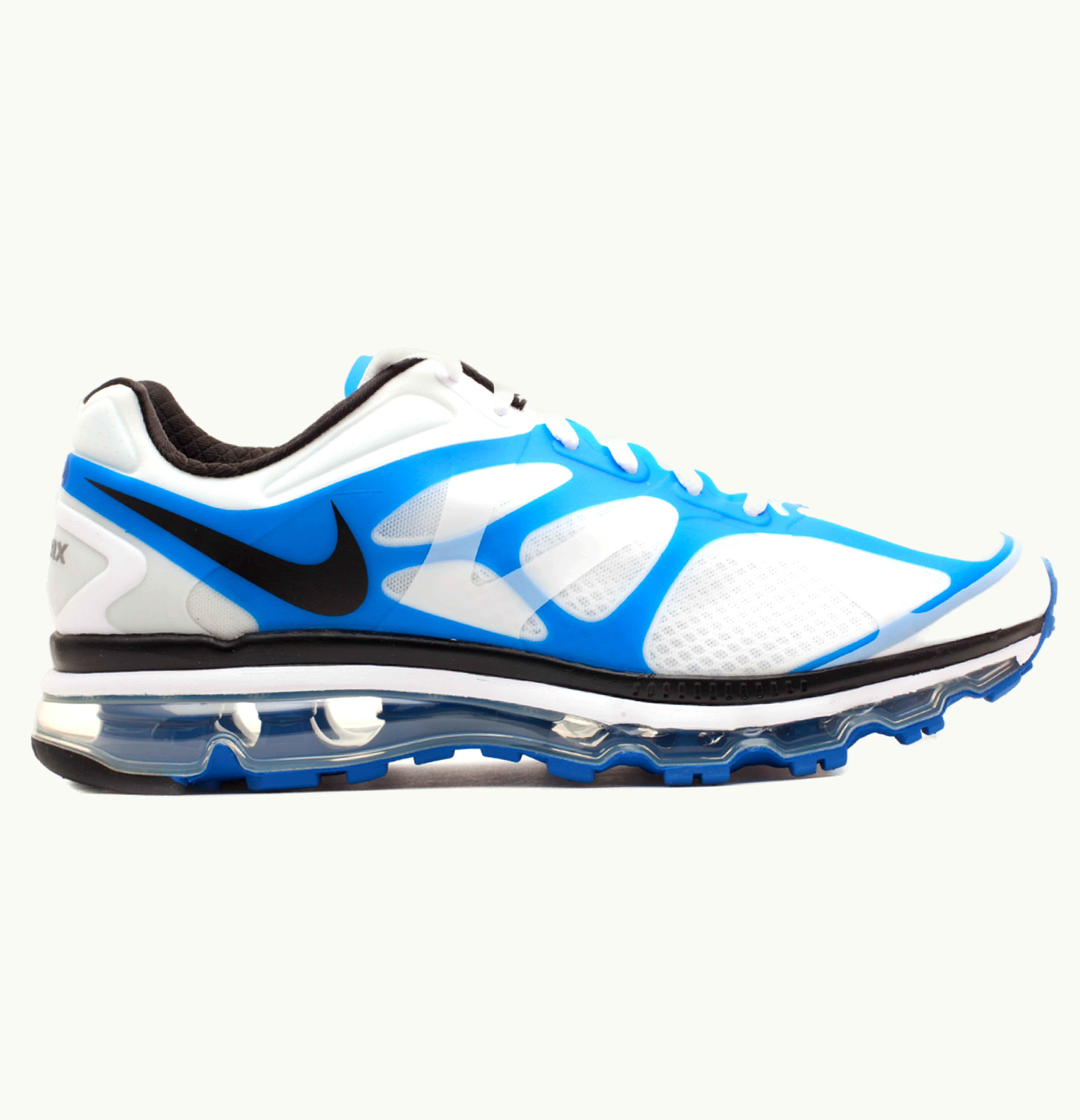 Nike Nike Air Max 2012 White Black Blue Spark