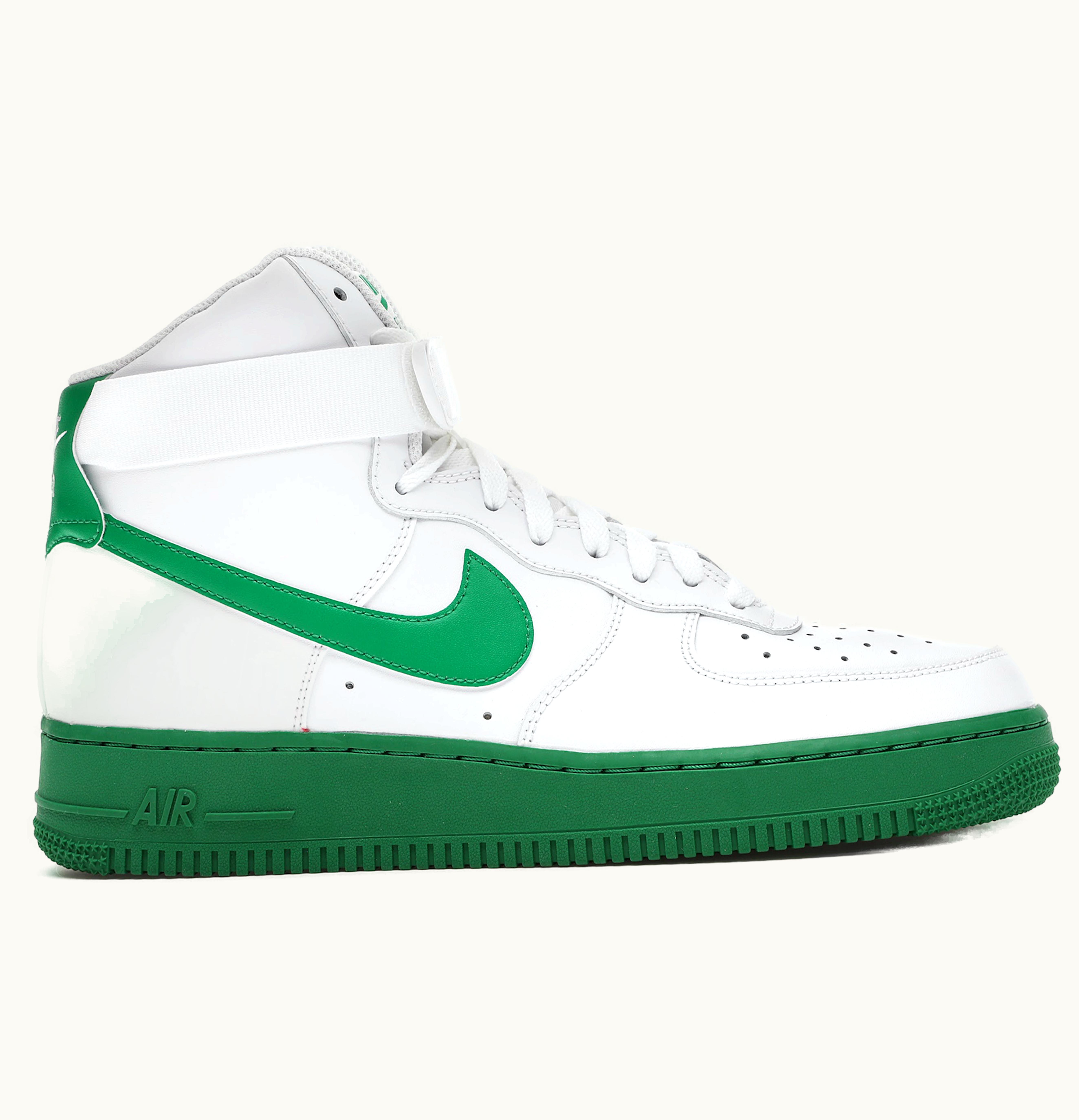 Nike Nike Air Force 1 High White Green Midsole