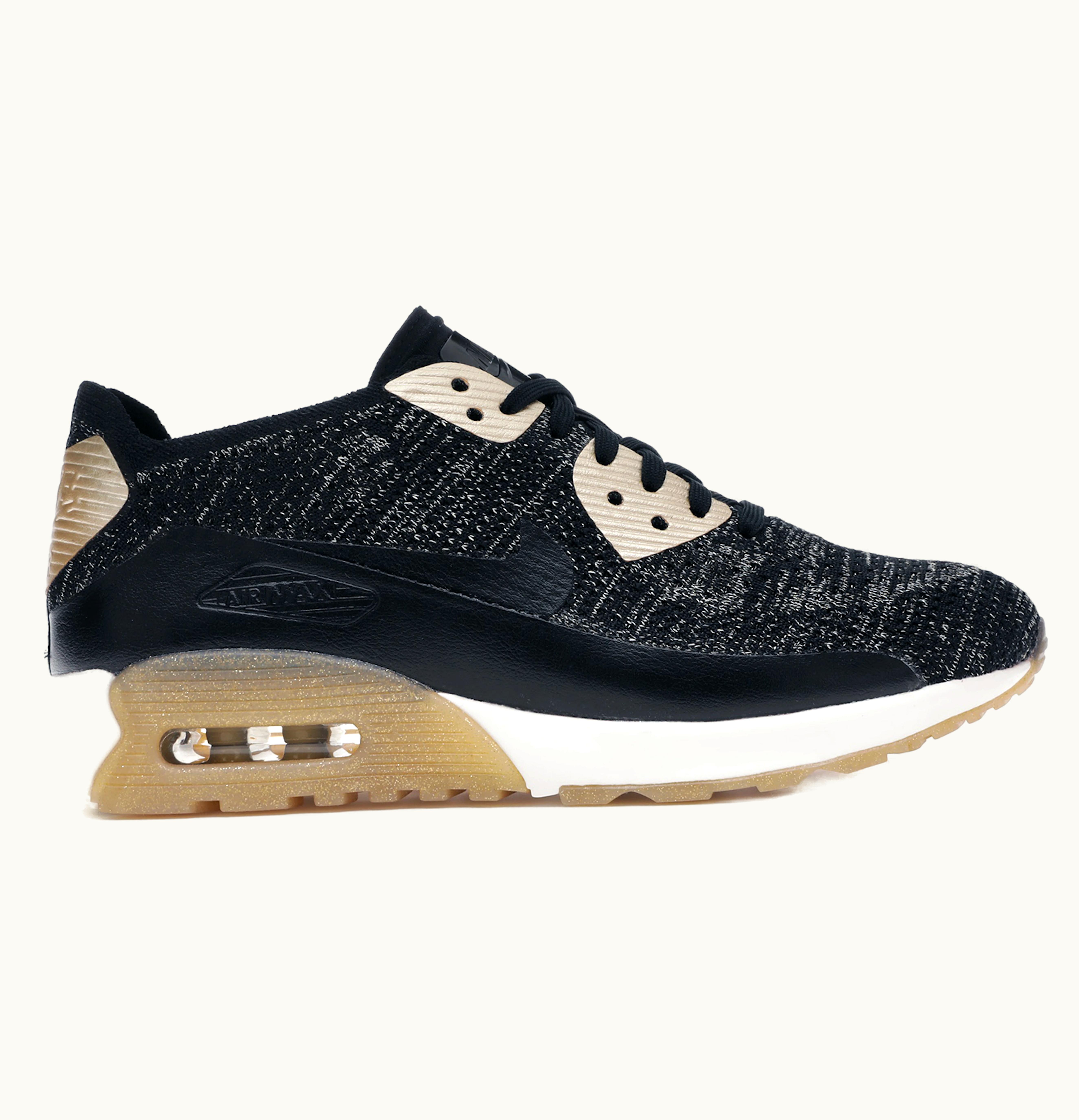 Nike Air Max 90 Ultra Flyknit Metallic Gold W