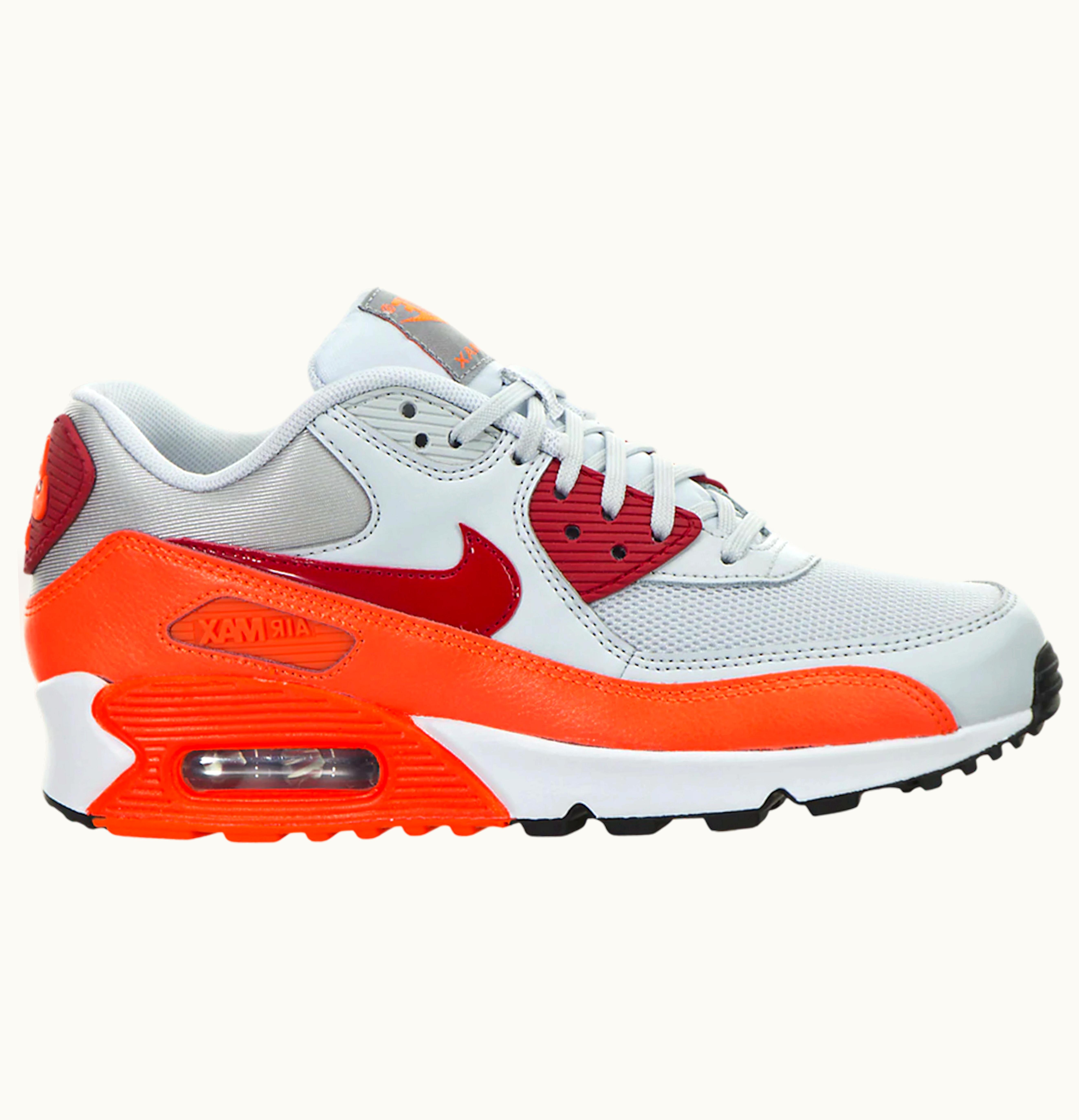 Nike Nike Air Max 90 Essential Pure Platinum Total Crimson W