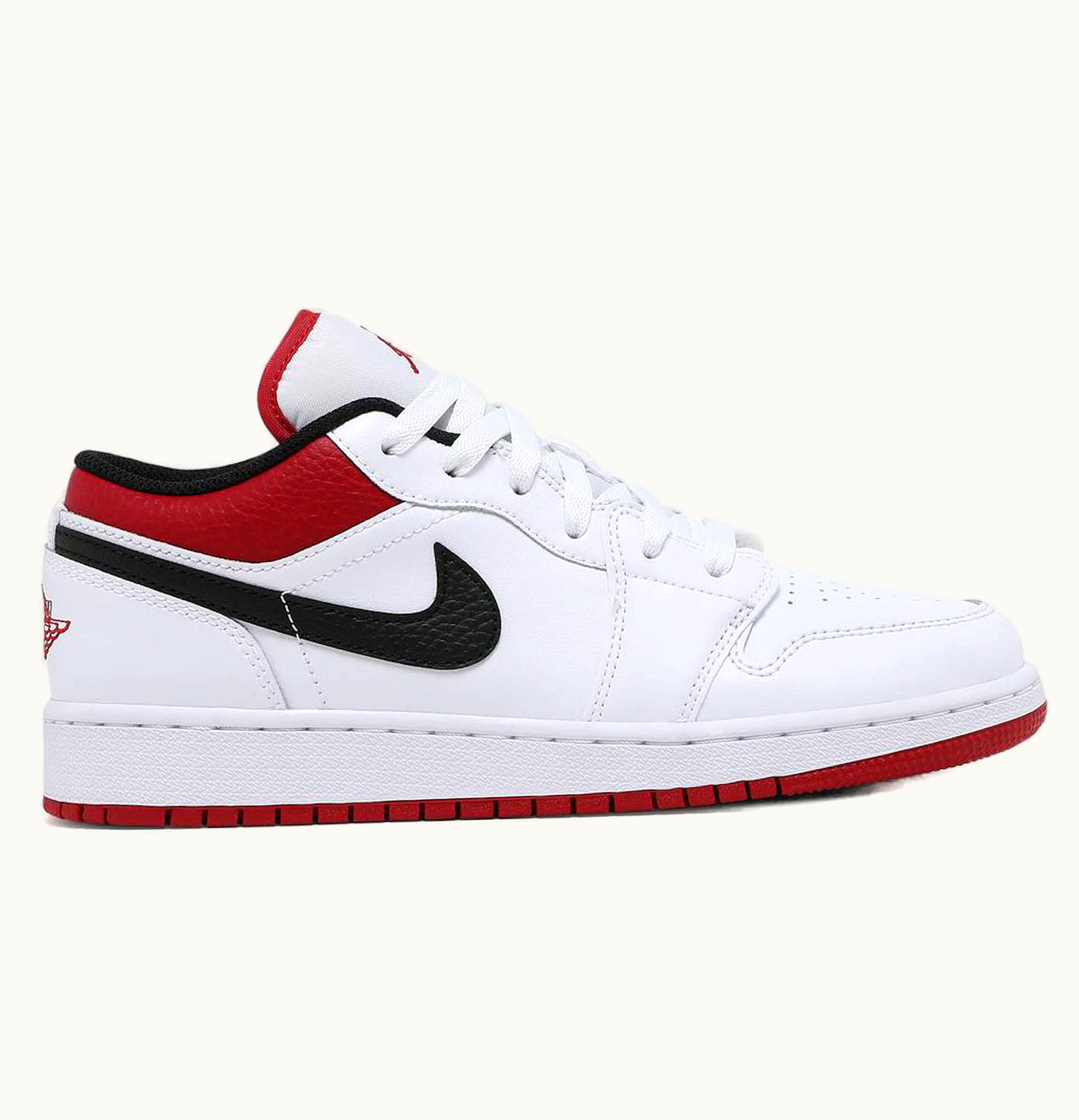 Jordan Air Jordan 1 Low White Gym Red GS