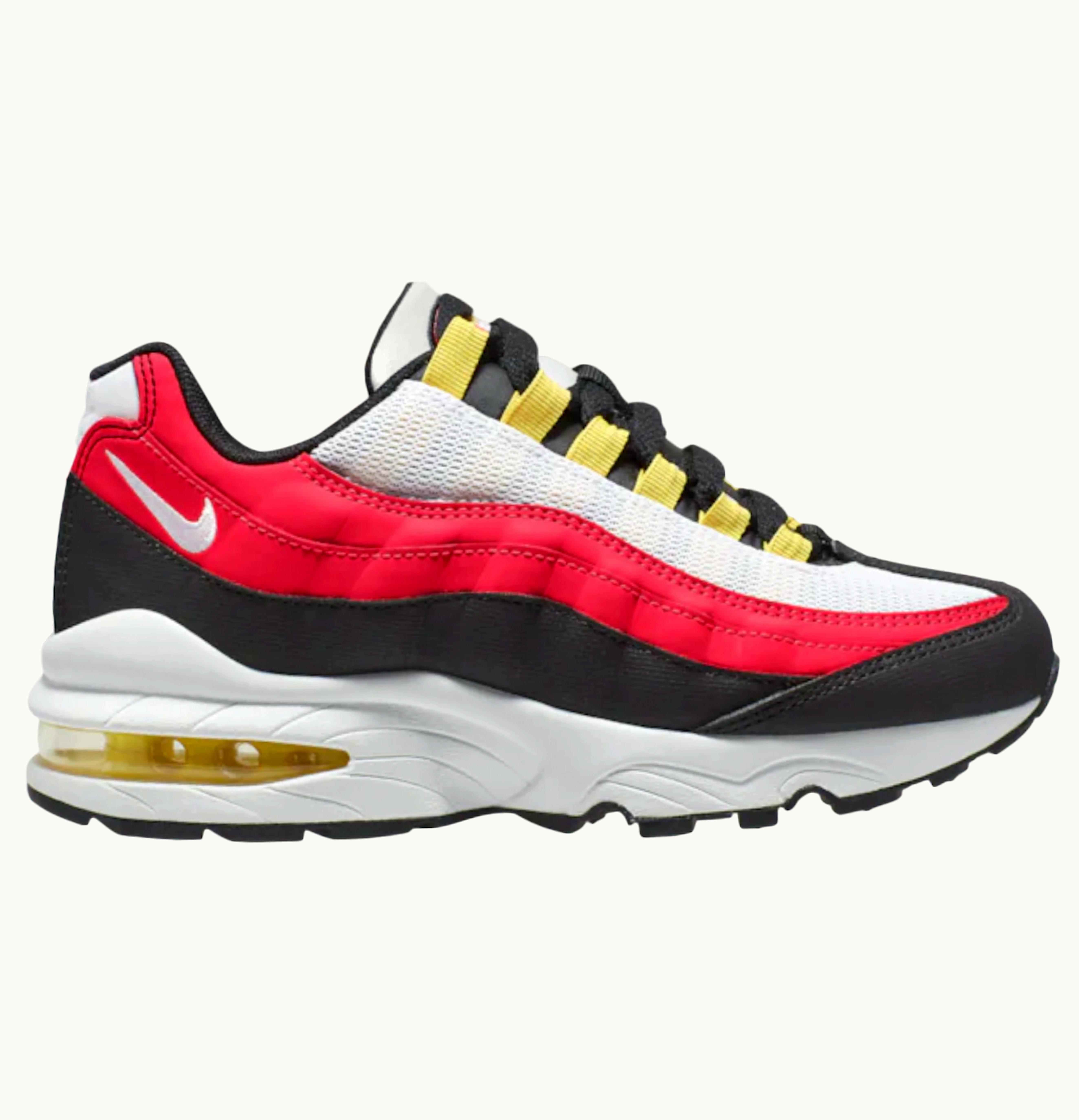 Nike Nike Air Max 95 White Bright Crimson PS