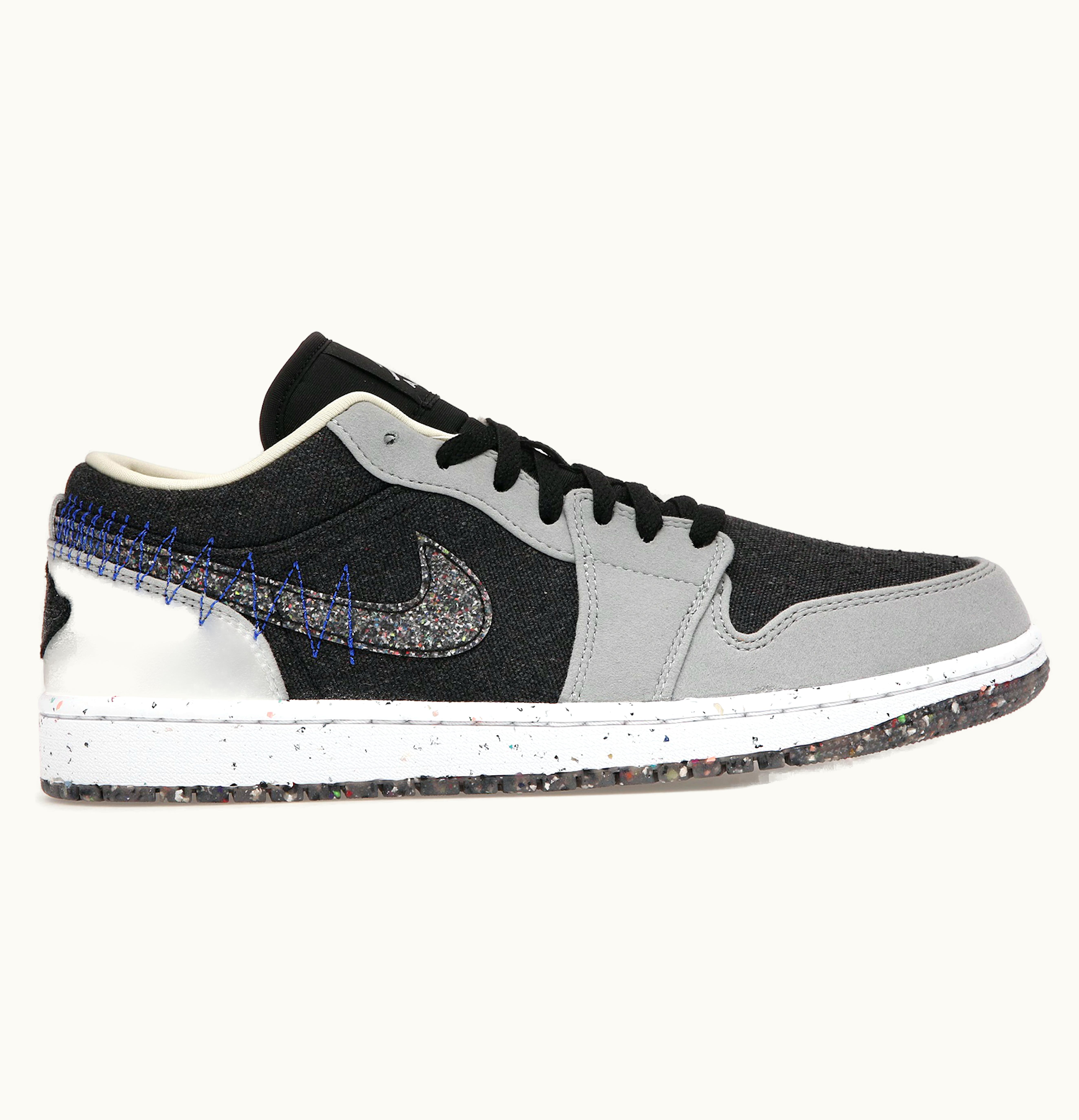 Jordan Air Jordan 1 Low Crater Black Grey