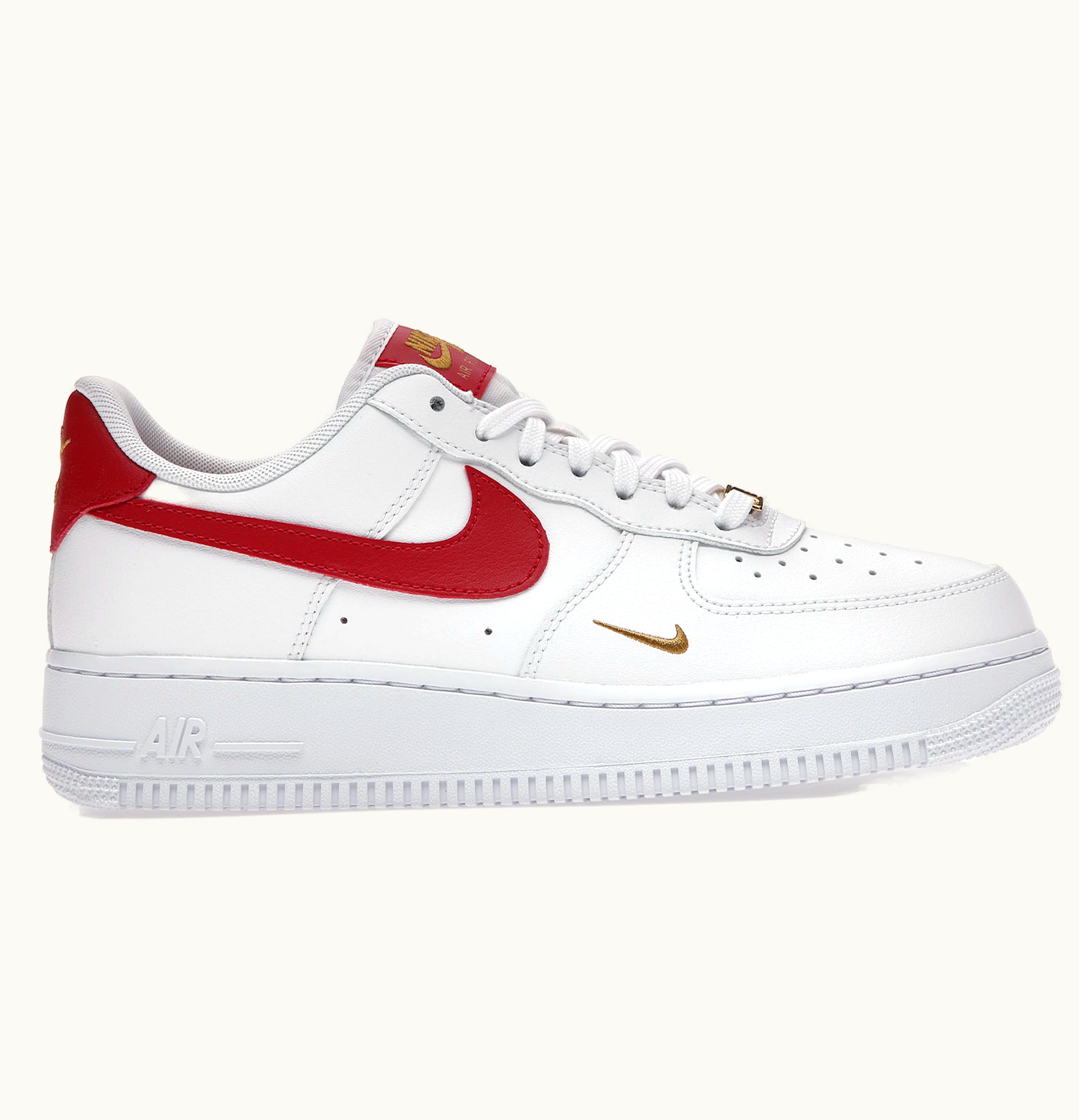 Nike Nike Air Force 1 Low Essential Gym Red Mini Swoosh W