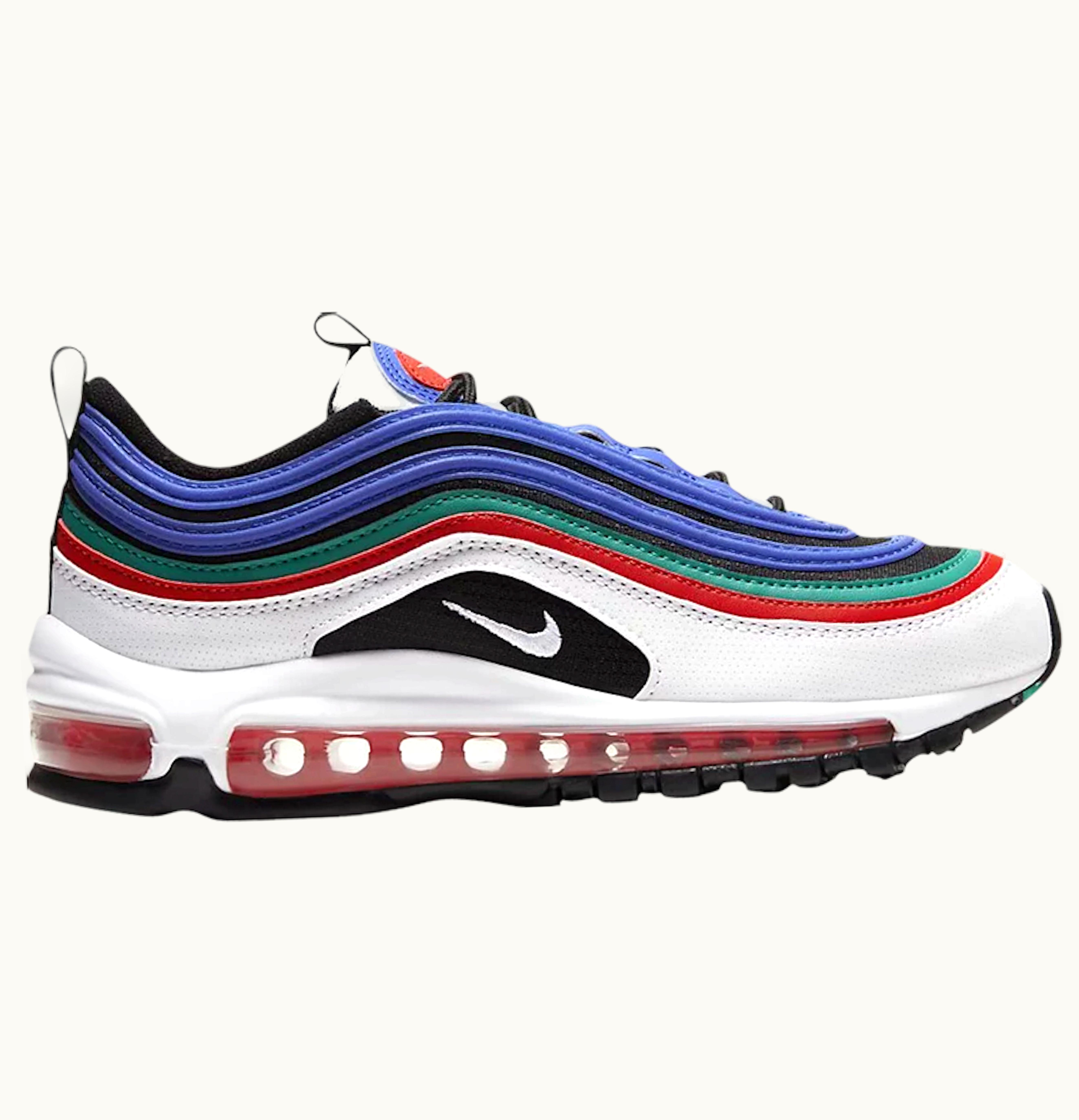 Nike Nike Air Max 97 White Multicolor GS