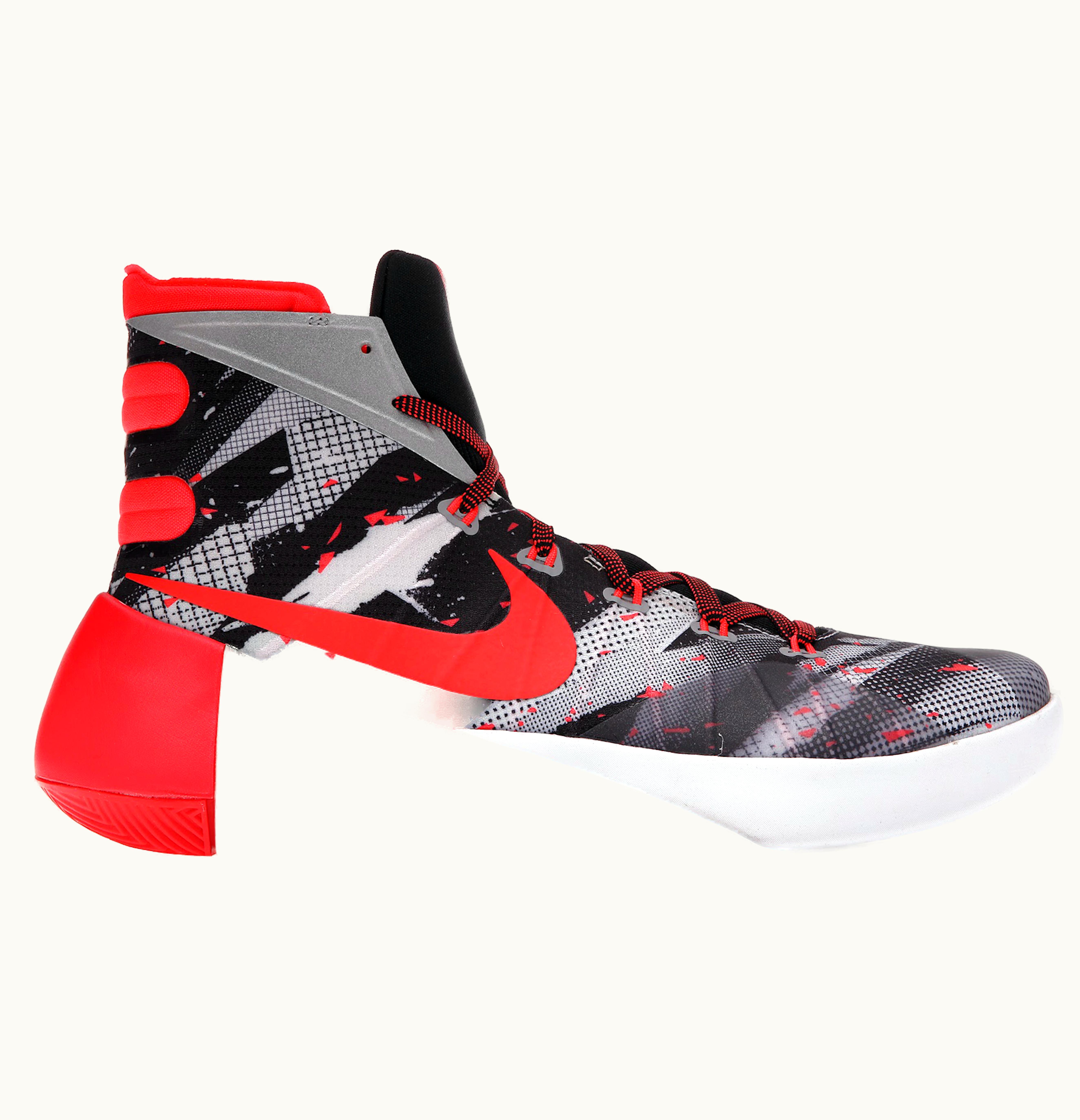 Nike Nike Hyperdunk 2015 White Bright Crimson Black