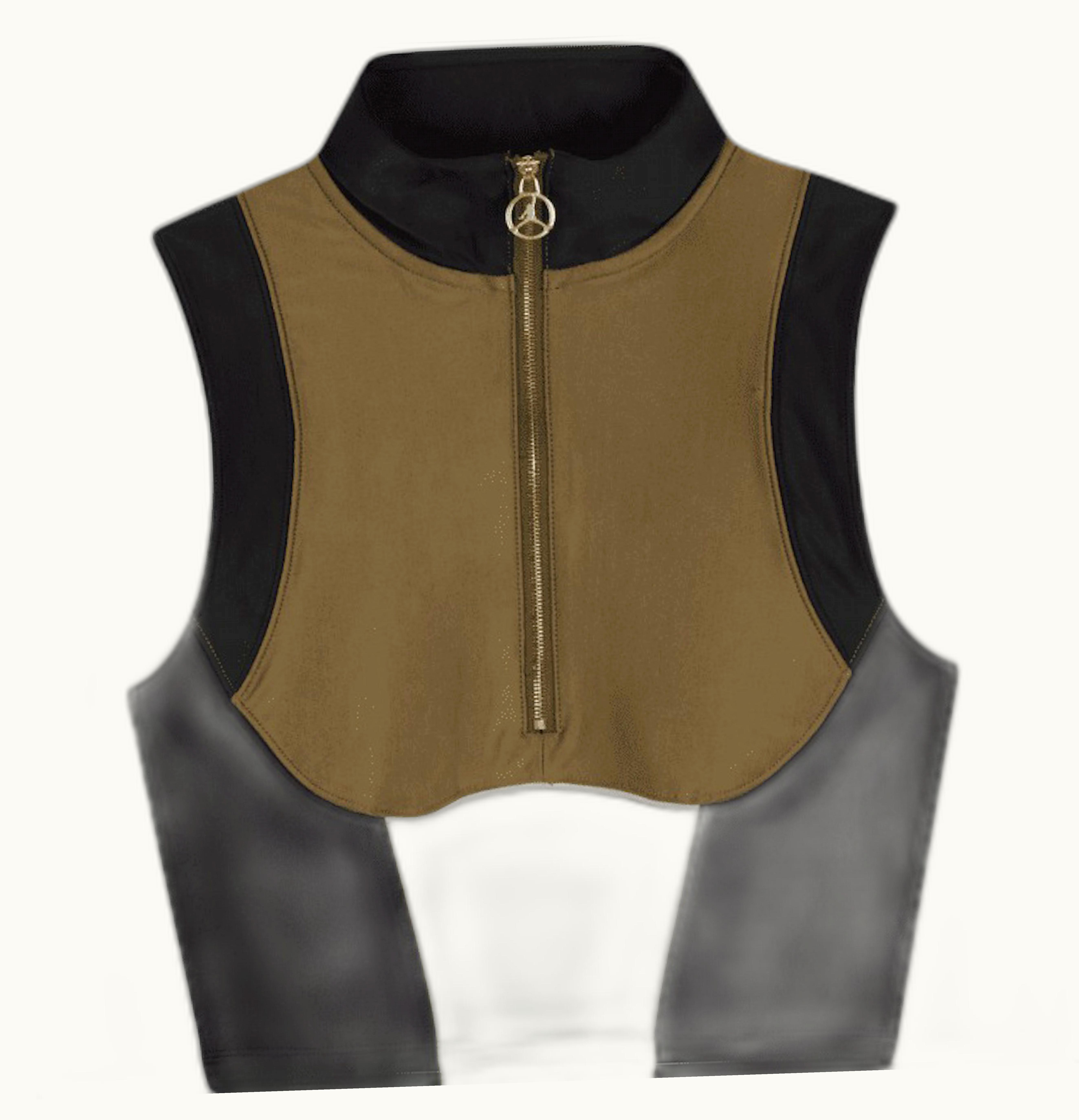 Jordan Jordan x Aleali May Cropped Top Medium Olive