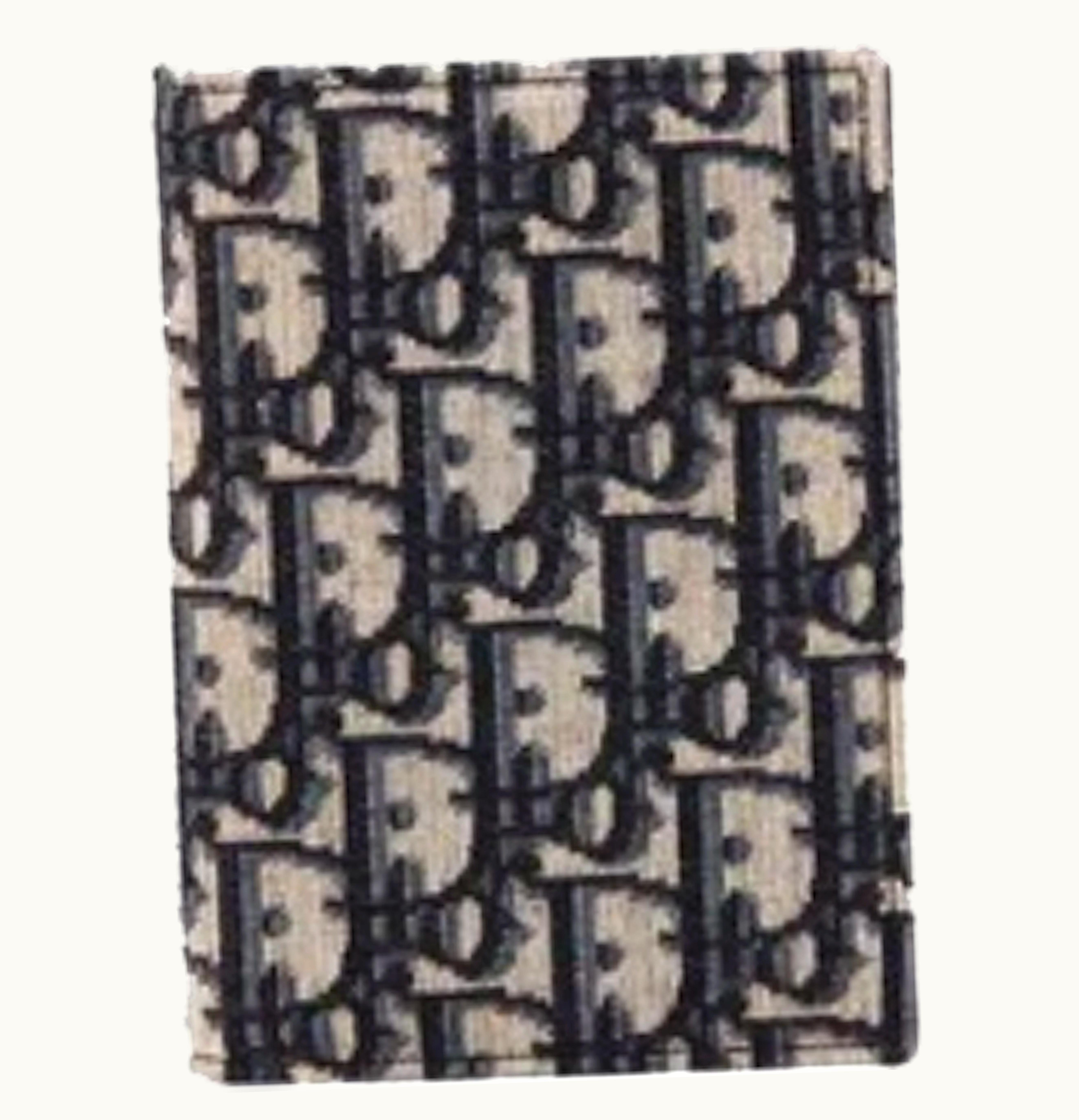 Dior Dior Passport Cover Oblique Blue