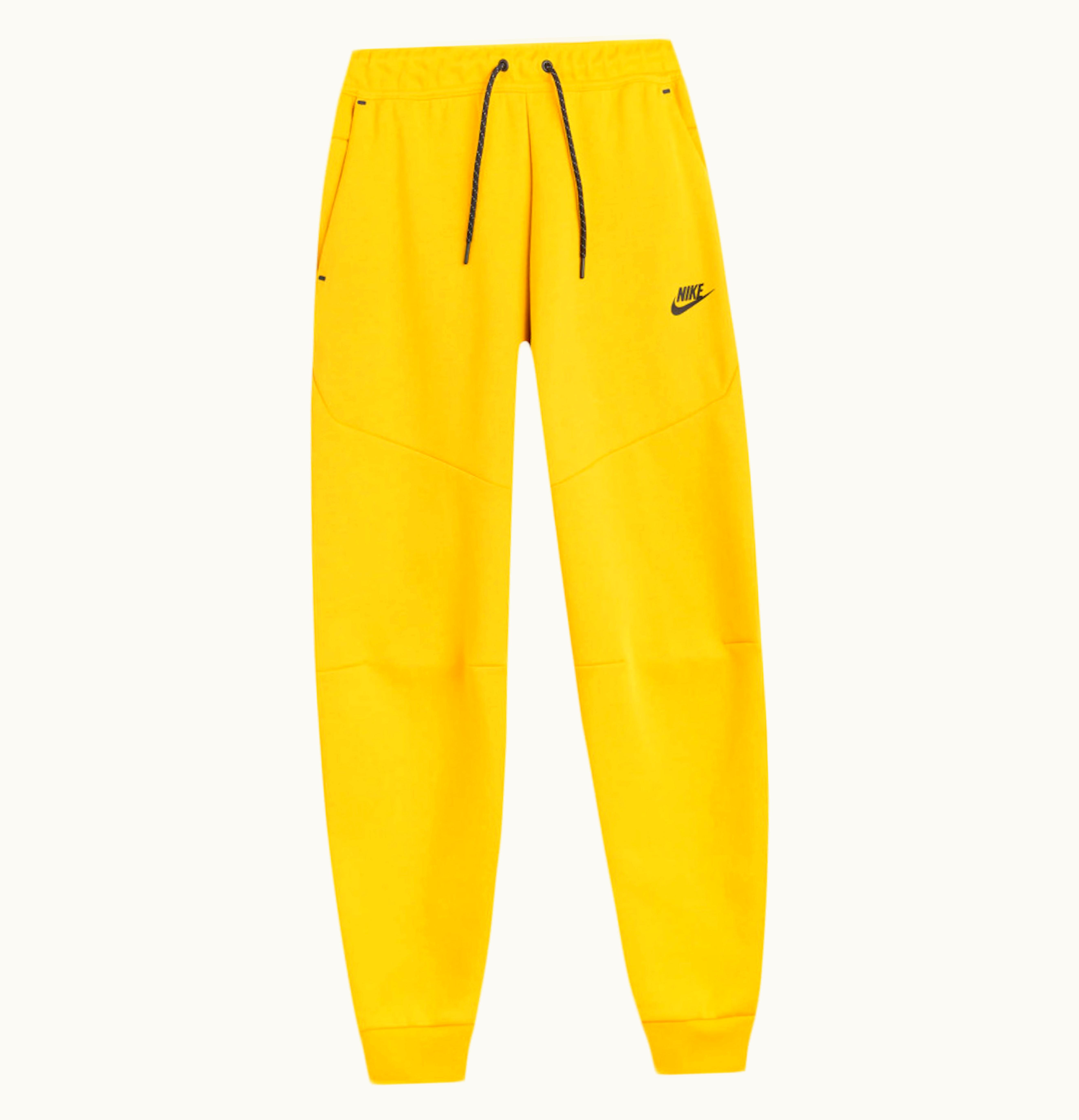 Nike Nike Tech Fleece Joggers Yellow Black
