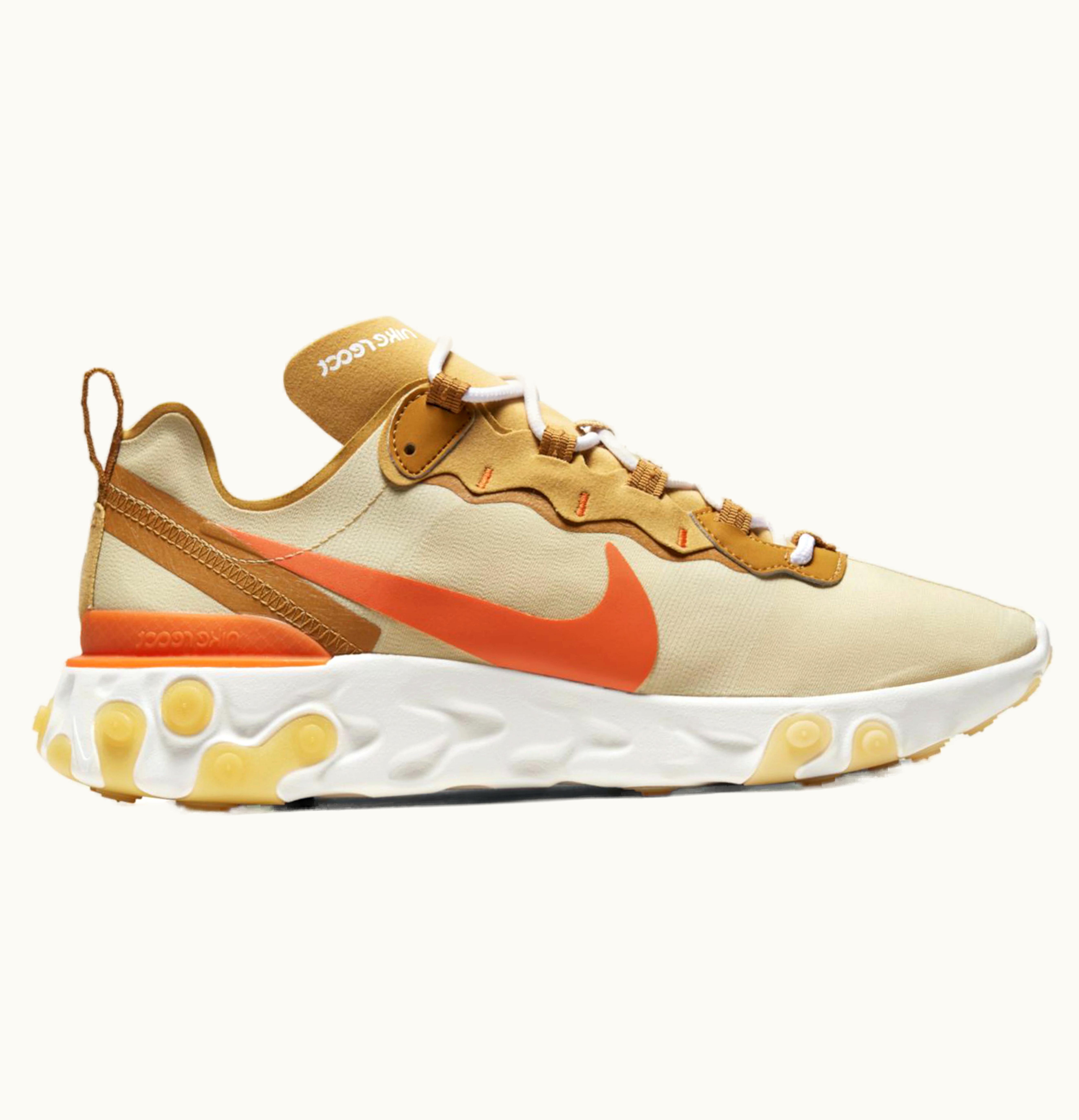Nike Nike React Element 55 Club Gold