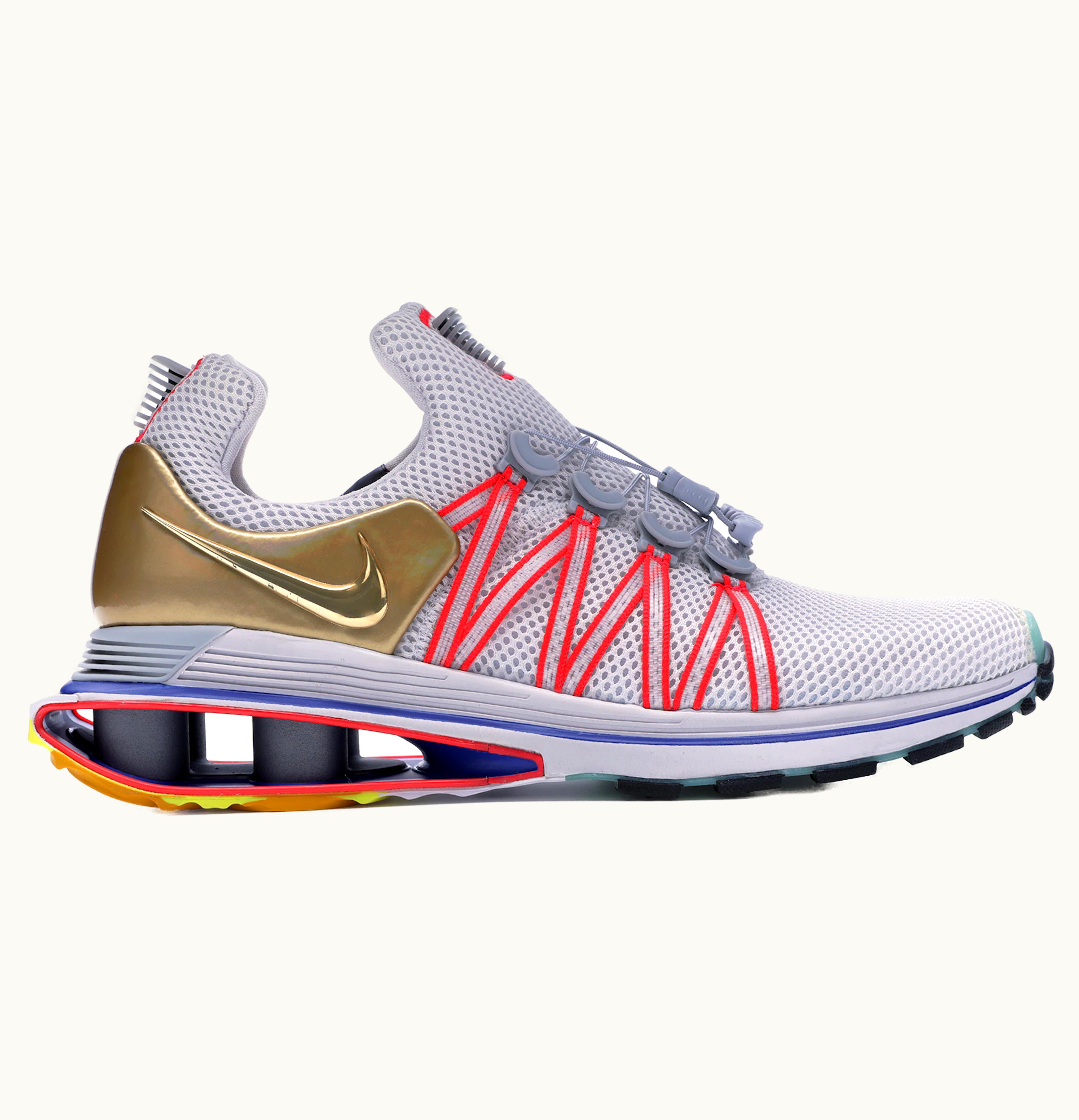 Nike Nike Shox Gravity Vast Grey Metallic Gold