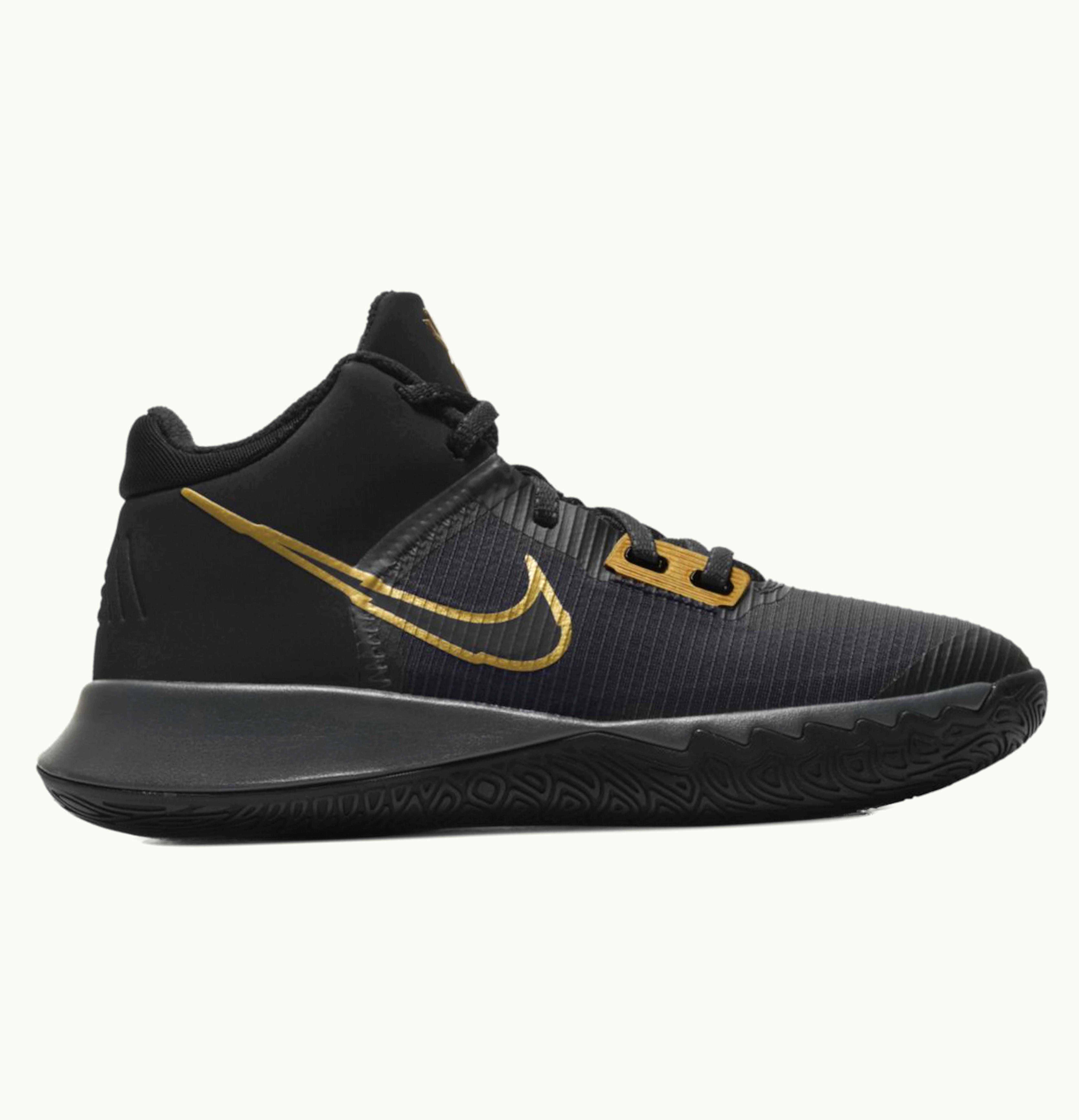 Nike Nike Kyrie Flytrap 4 Black Metallic Gold GS