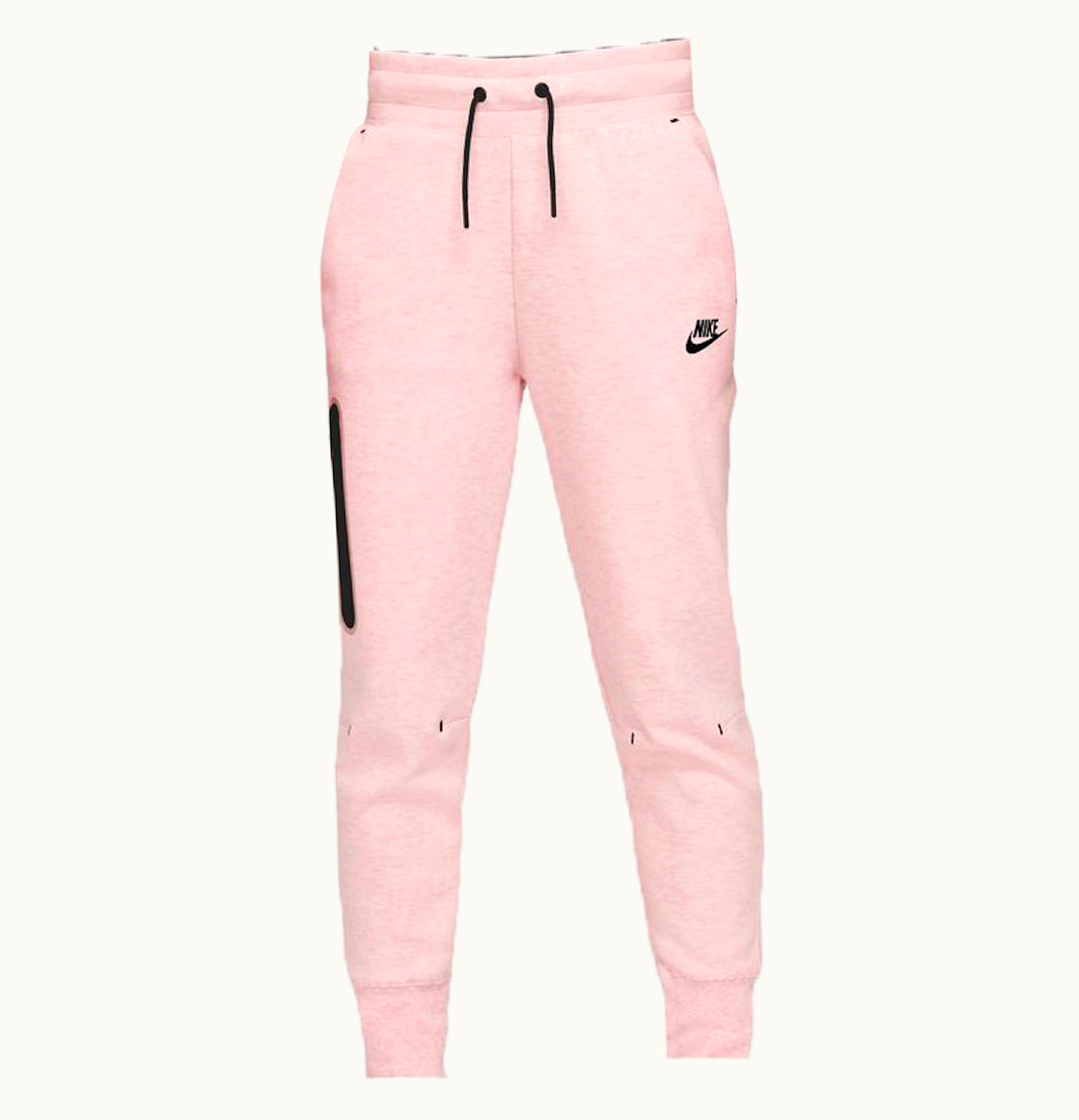 Nike Nike Youth Tech Fleece Joggers Pink Foam Heather Black