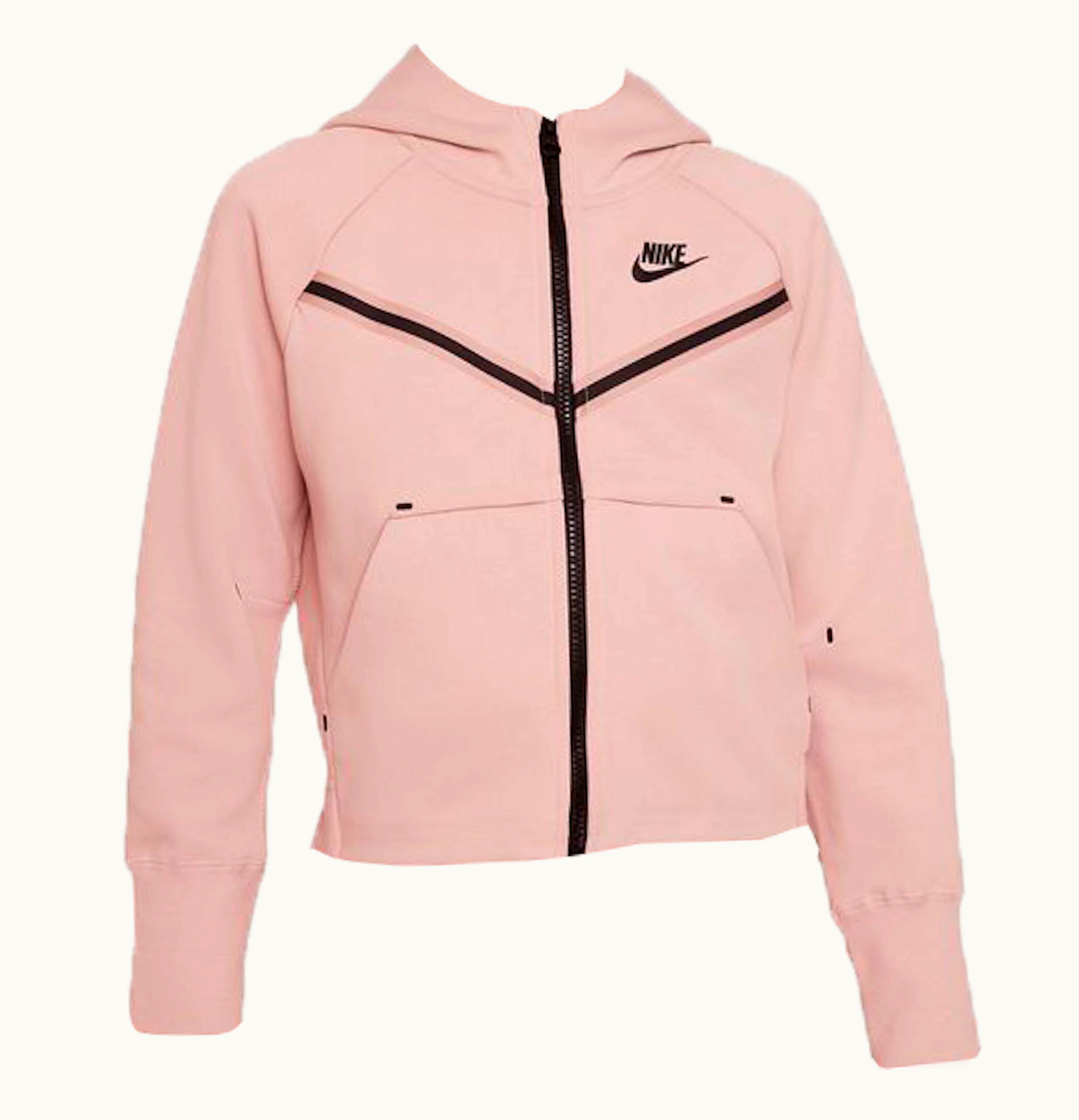 Nike Nike Nike Sportswear Tech Fleece Hoodie Pink Oxford Black