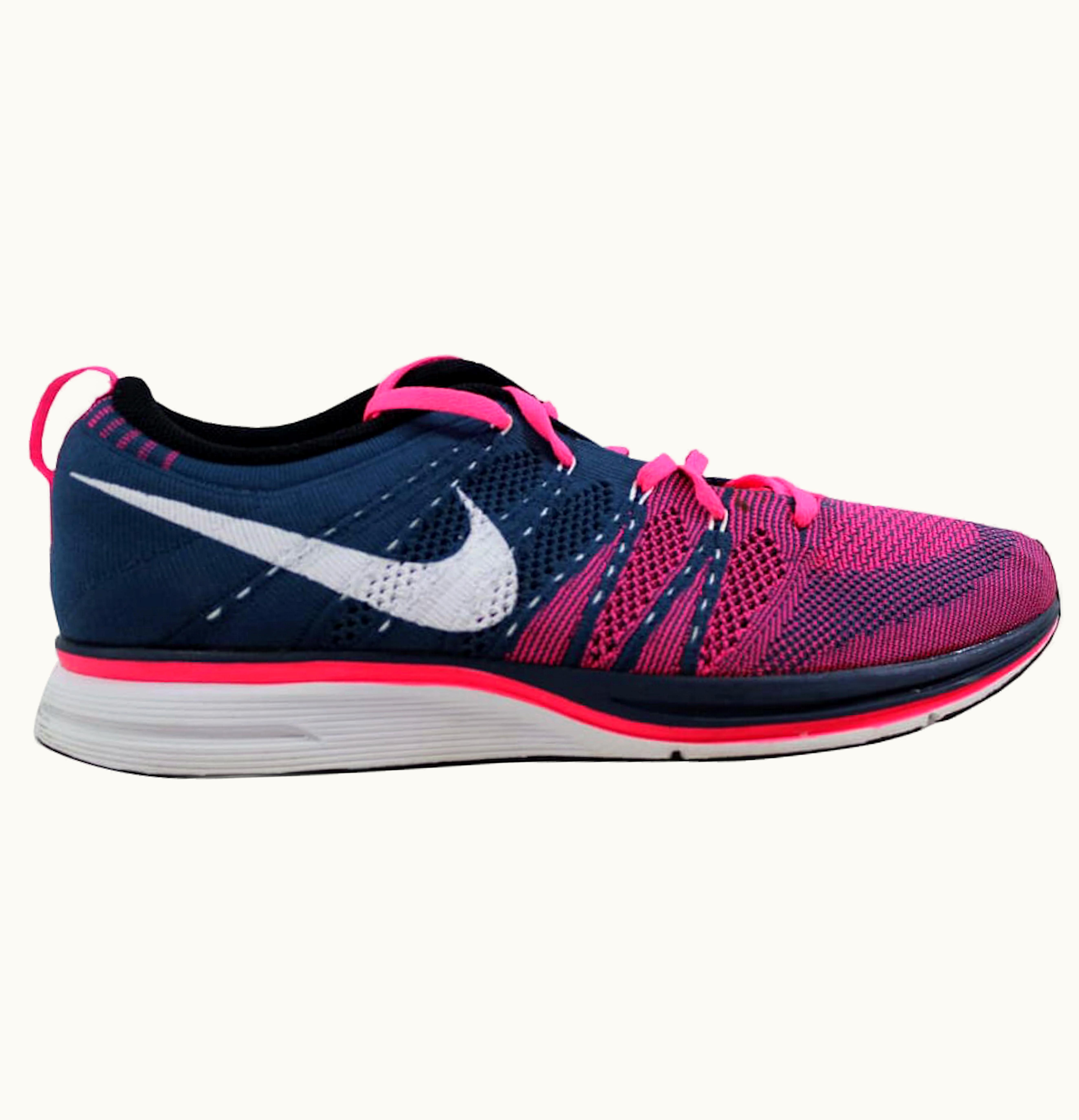 Nike Nike Flyknit Trainer Squadron Blue White Pink Flash