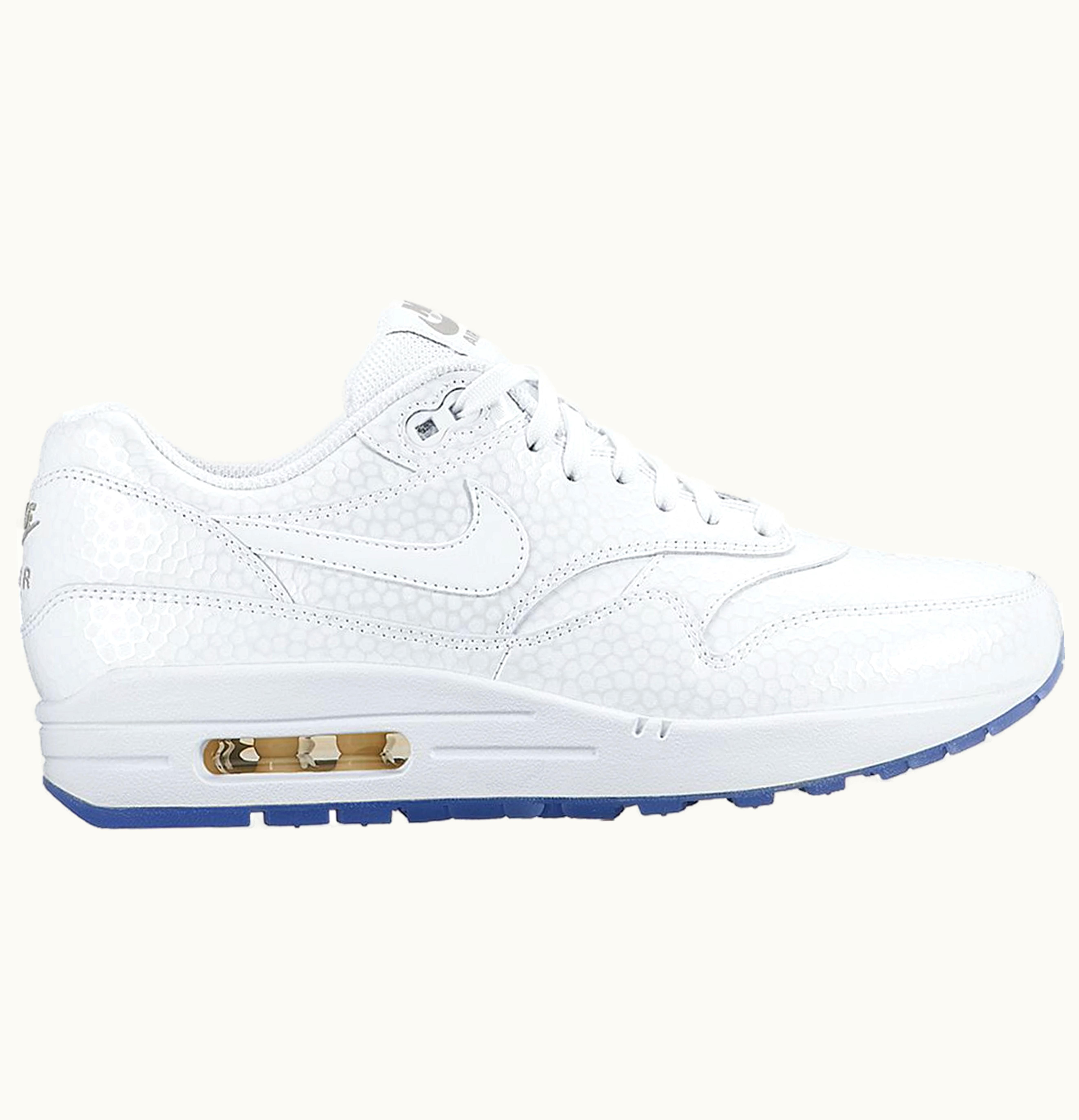 Nike Nike Air Max 1 White Metallic Silver Ice W