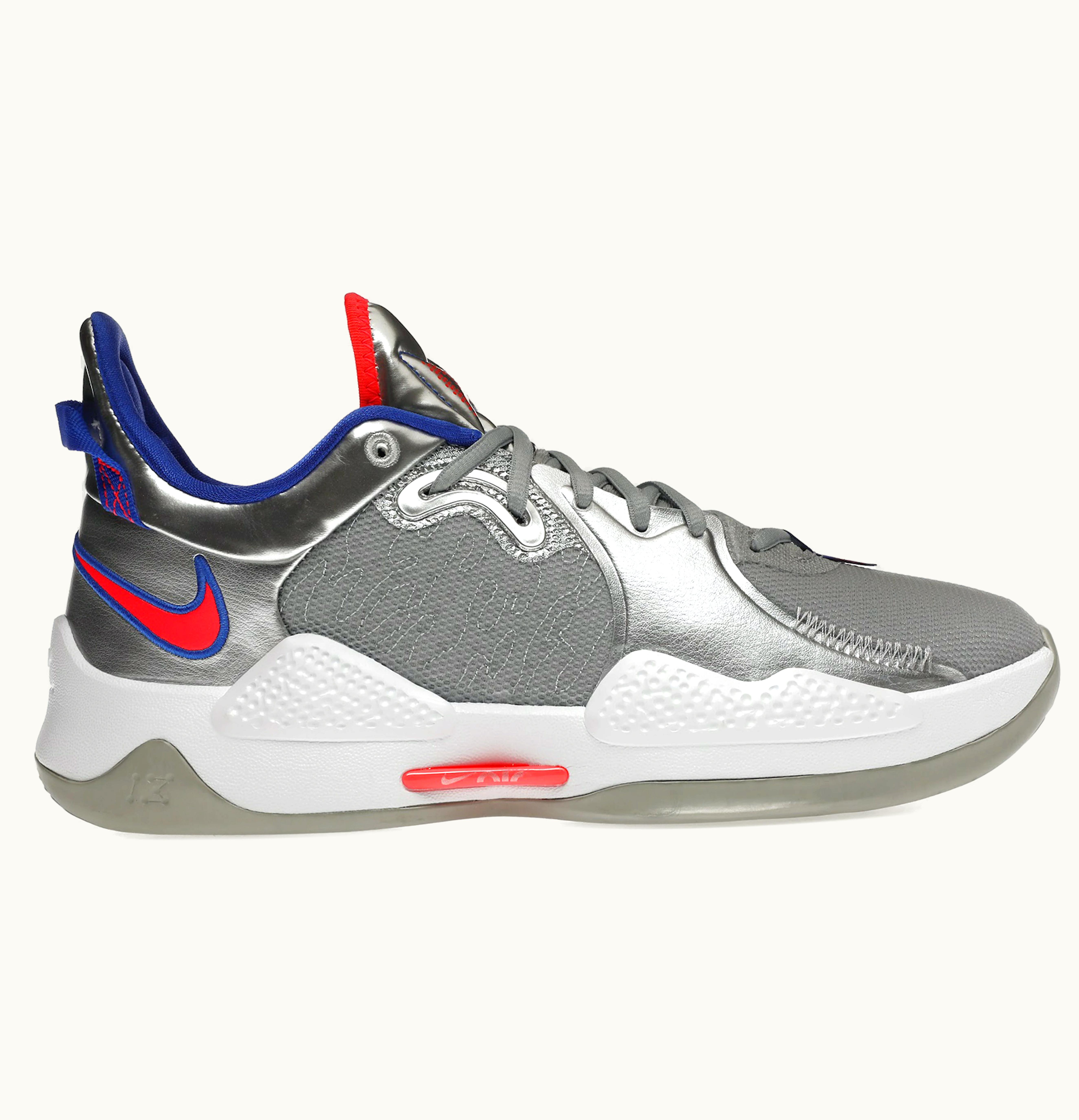 Nike Nike PG 5 Clippers Metallic Silver