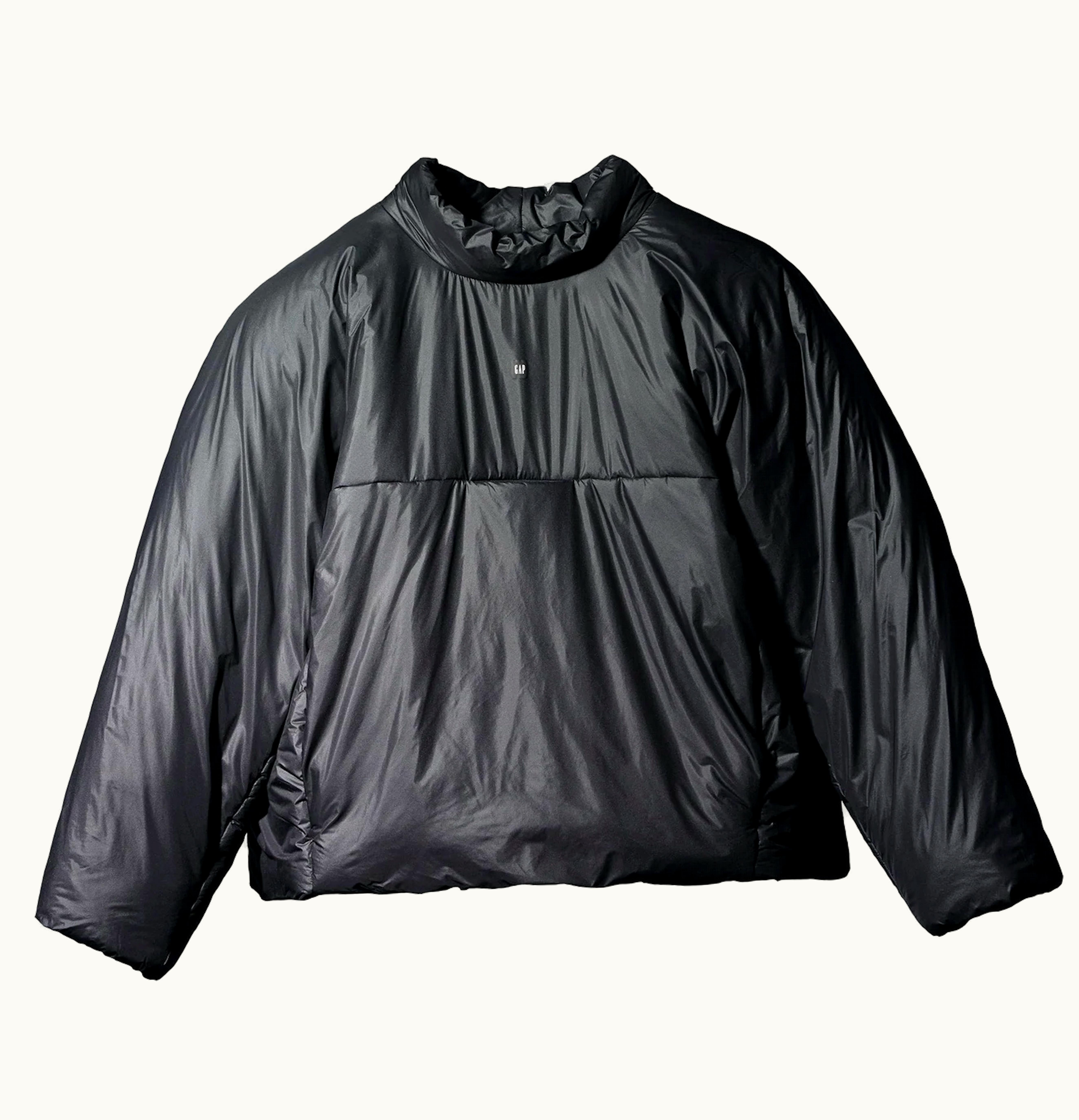 Yeezy Yeezy Gap Mock Neck Pullover Puffer Black
