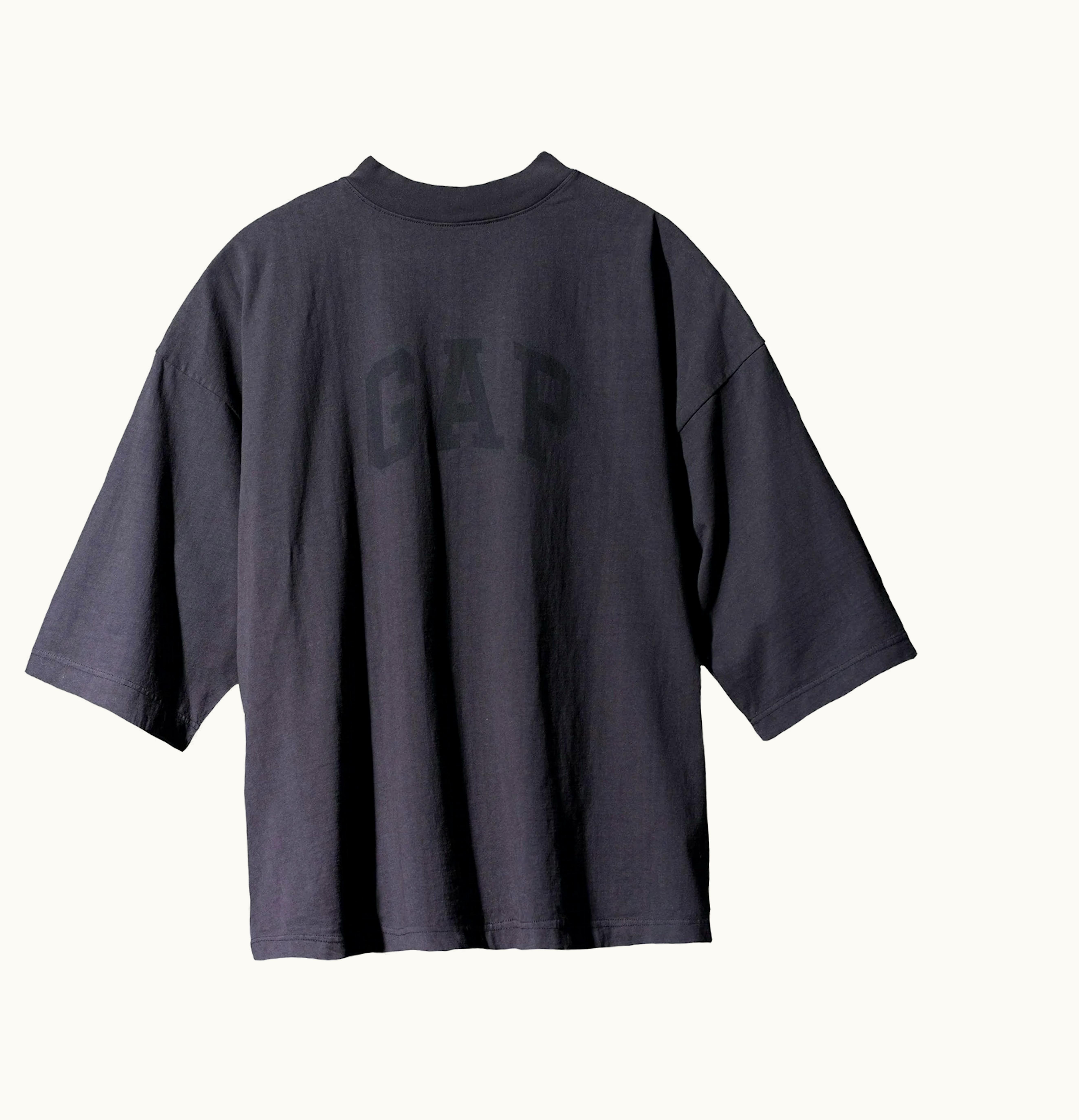 Yeezy Yeezy Gap Dove 3 4 Sleeve Tee Black
