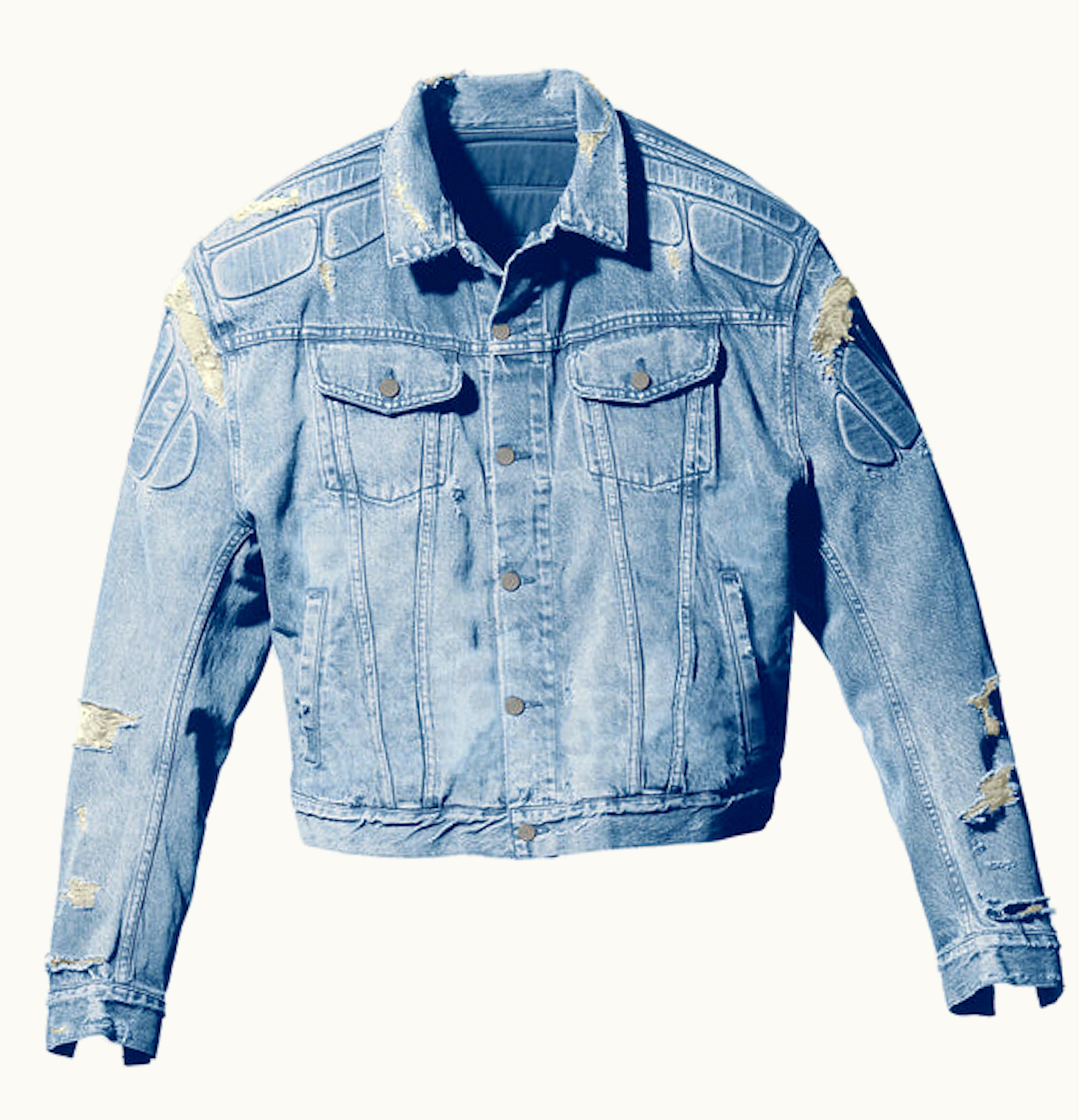 Yeezy Yeezy Gap Engineered by Balenciaga Padded Denim Jacket Blue